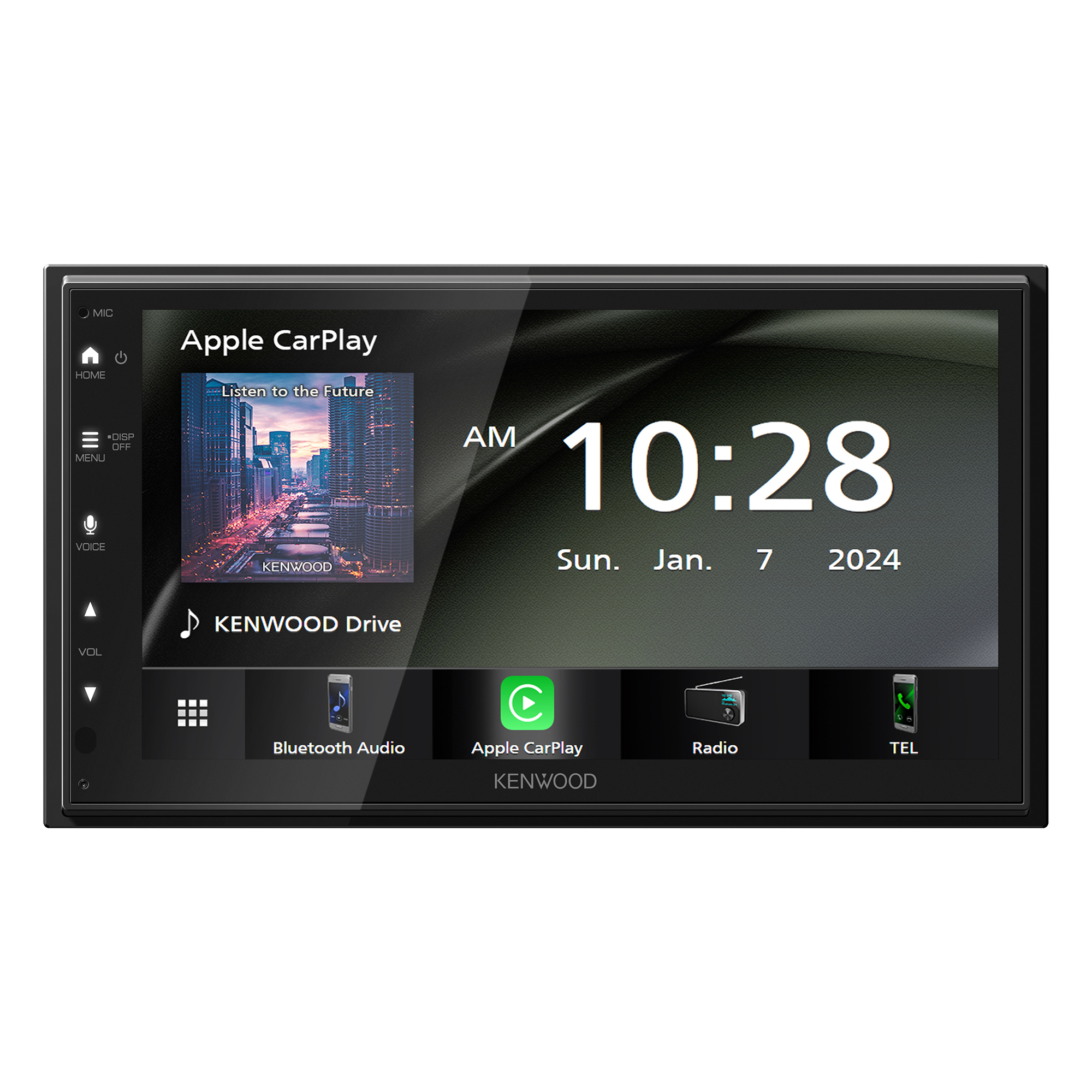 Kenwood, In-Dash Digital Receiver with WSVGA Touch Screen
