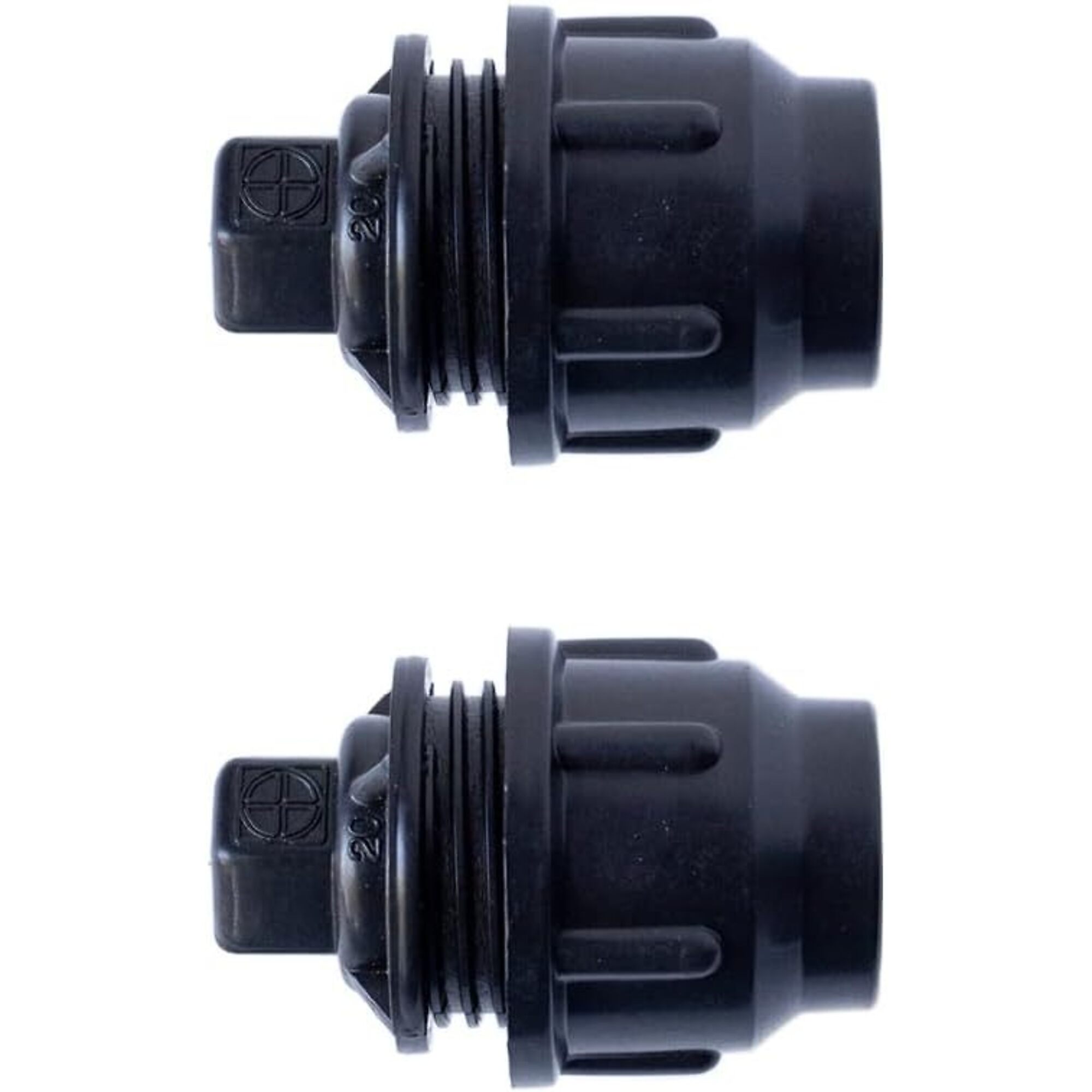 RentACoop, DIY S.N.A.P Glueless End Cap - 2 Pack for 1/2" schedule 40 PVC pipe, Model# NG-END-2PAK