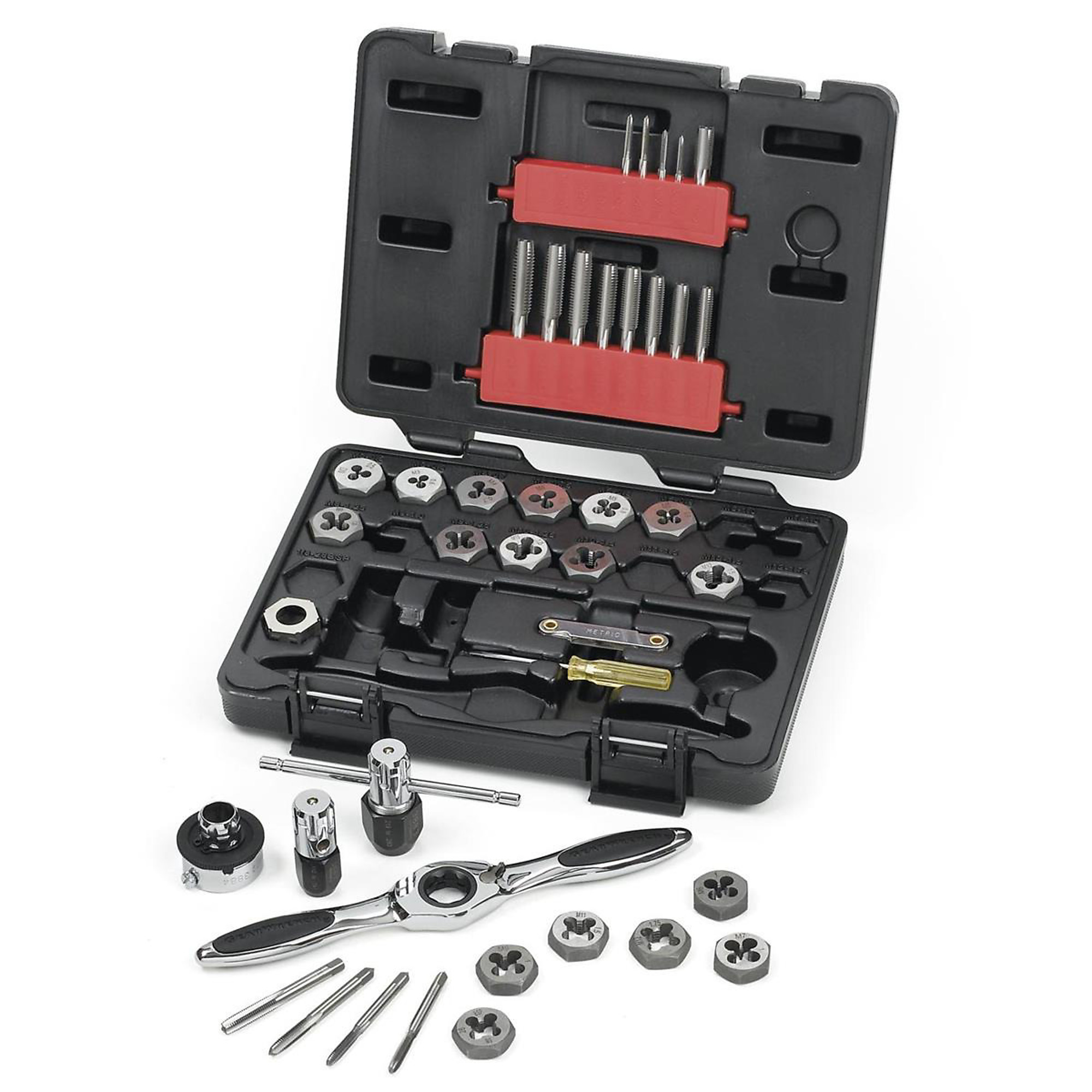 GearWrench Metric Tap and Die Set — 40 Pcs, Model# KDT3886
