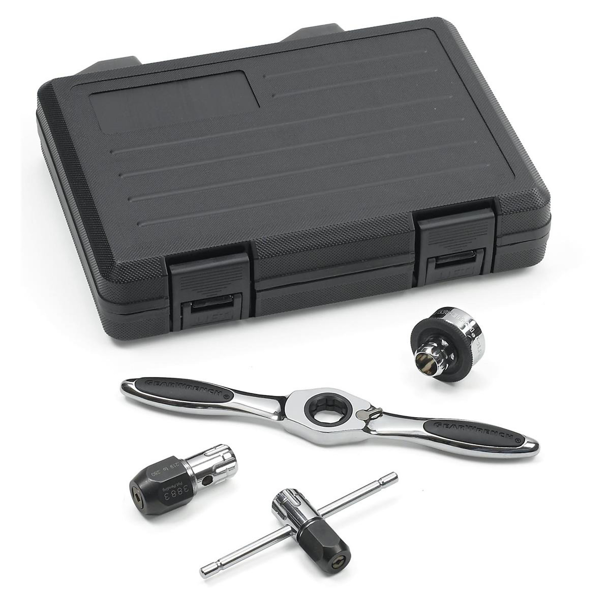 GearWrench Tap and Die Adapter Set — 8 Pcs, SAE, Model# KDT3880