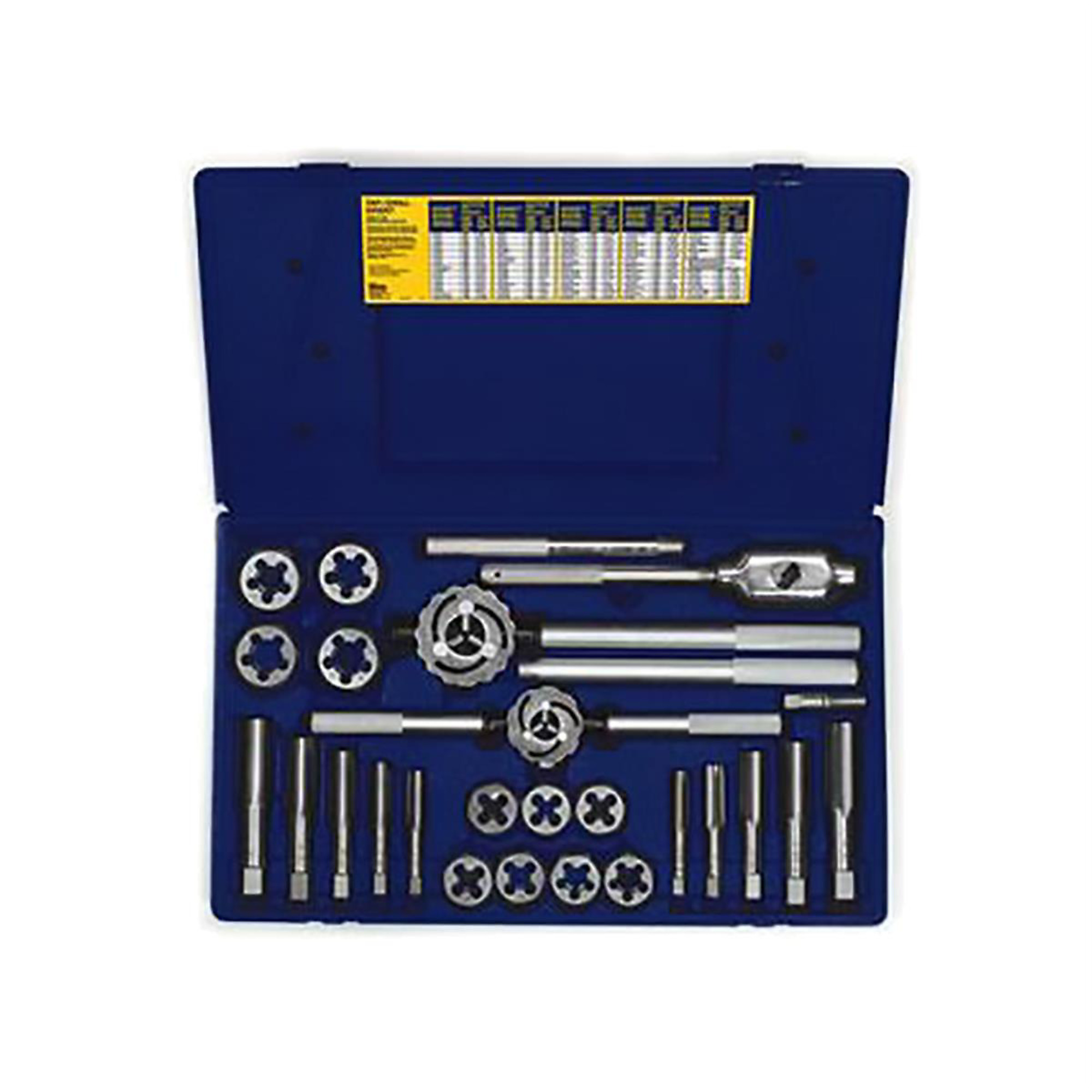 Hanson Tap and Die Set — 9/16-1, SAE, Model# HAN97094