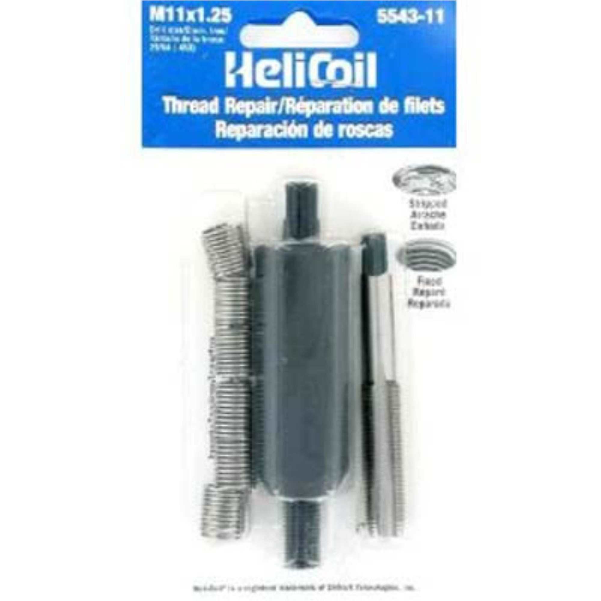 Helicoil Kit — M11 x 1.25, Standard (SAE), Model# HEL5543-11