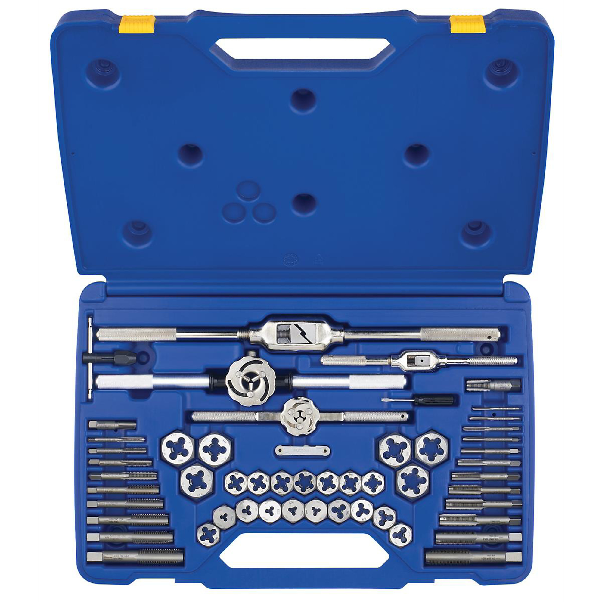 Hanson Tap and Die Set — 54-Piece, Metric, High Carbon Steel, Model# HAN26394