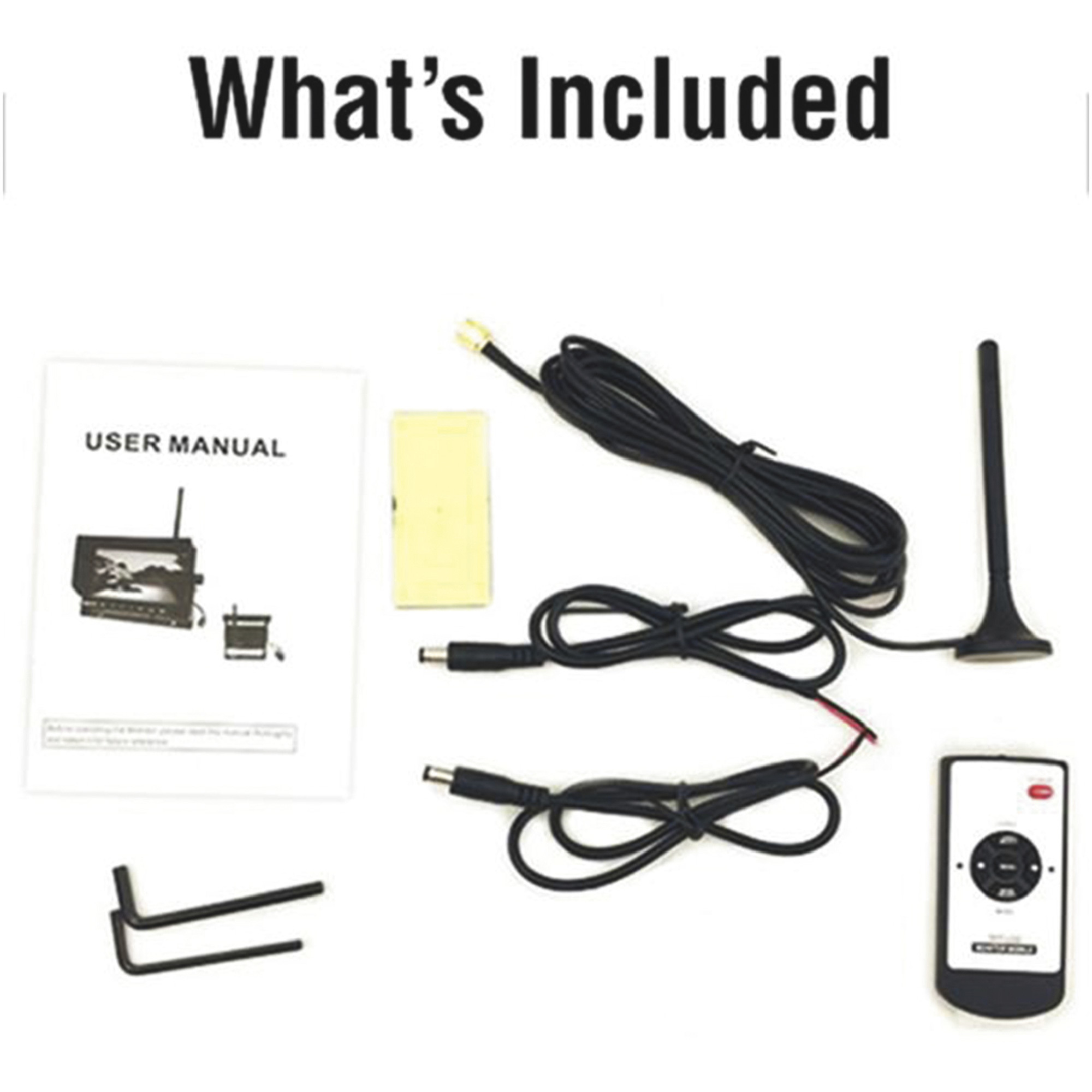 Top Dawg Digital Wireless HeavyDuty Backup Camera System — 2 Cameras