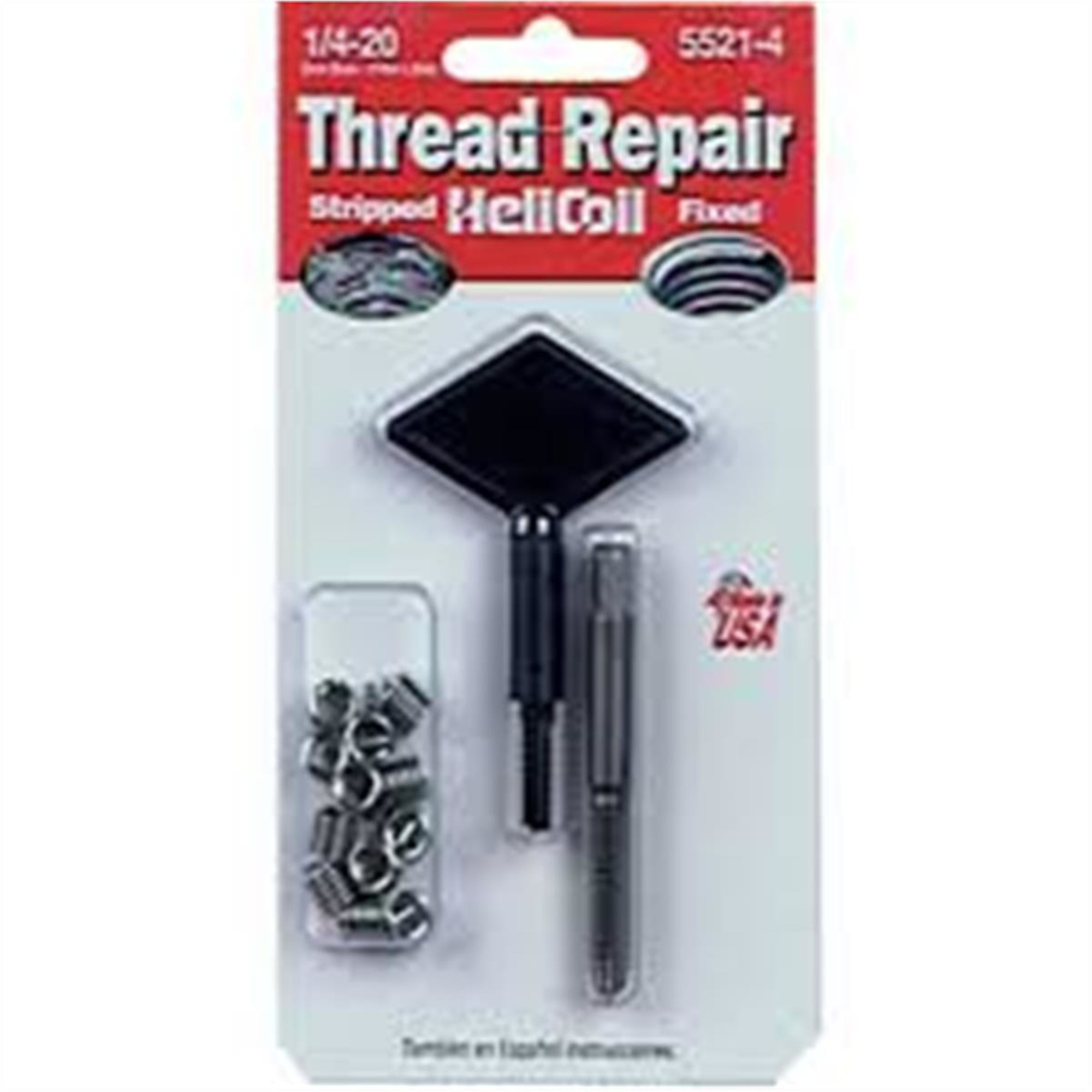 Helicoil SAE Thread Repair Kit — 1/4-20, Model# HEL5521-4