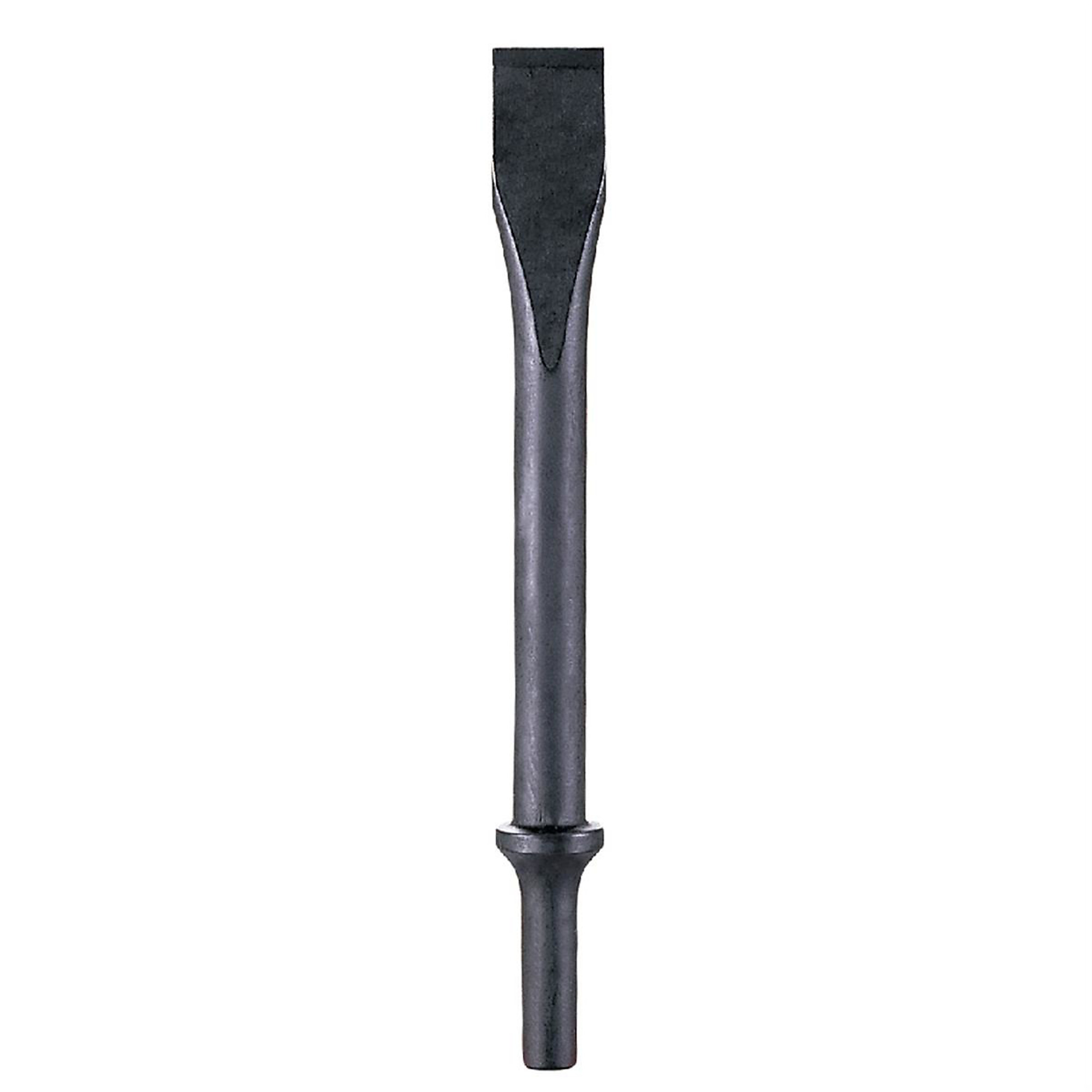 Grey Pneumatic Flat Impact Chisel — 3/4in., Chrome-Molybdenum Steel, Black Oxide Coated, Model# GRECH102