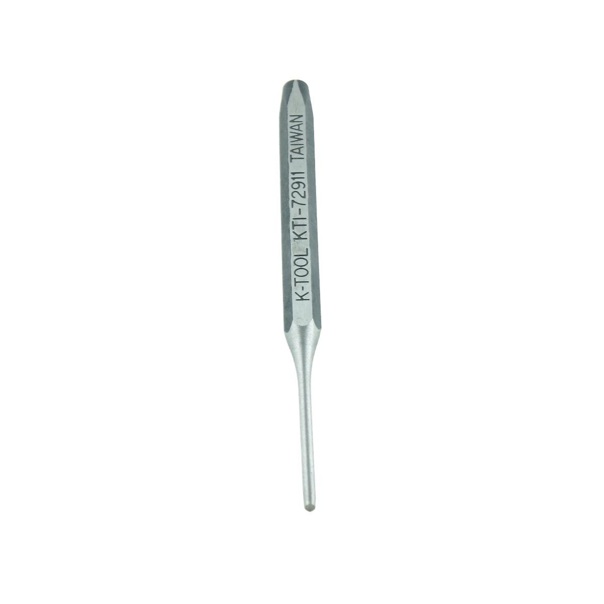 K Tool International Pin Punch — 3/32in., High Carbon Steel, Reverse-Tapered, Model# KTI72911