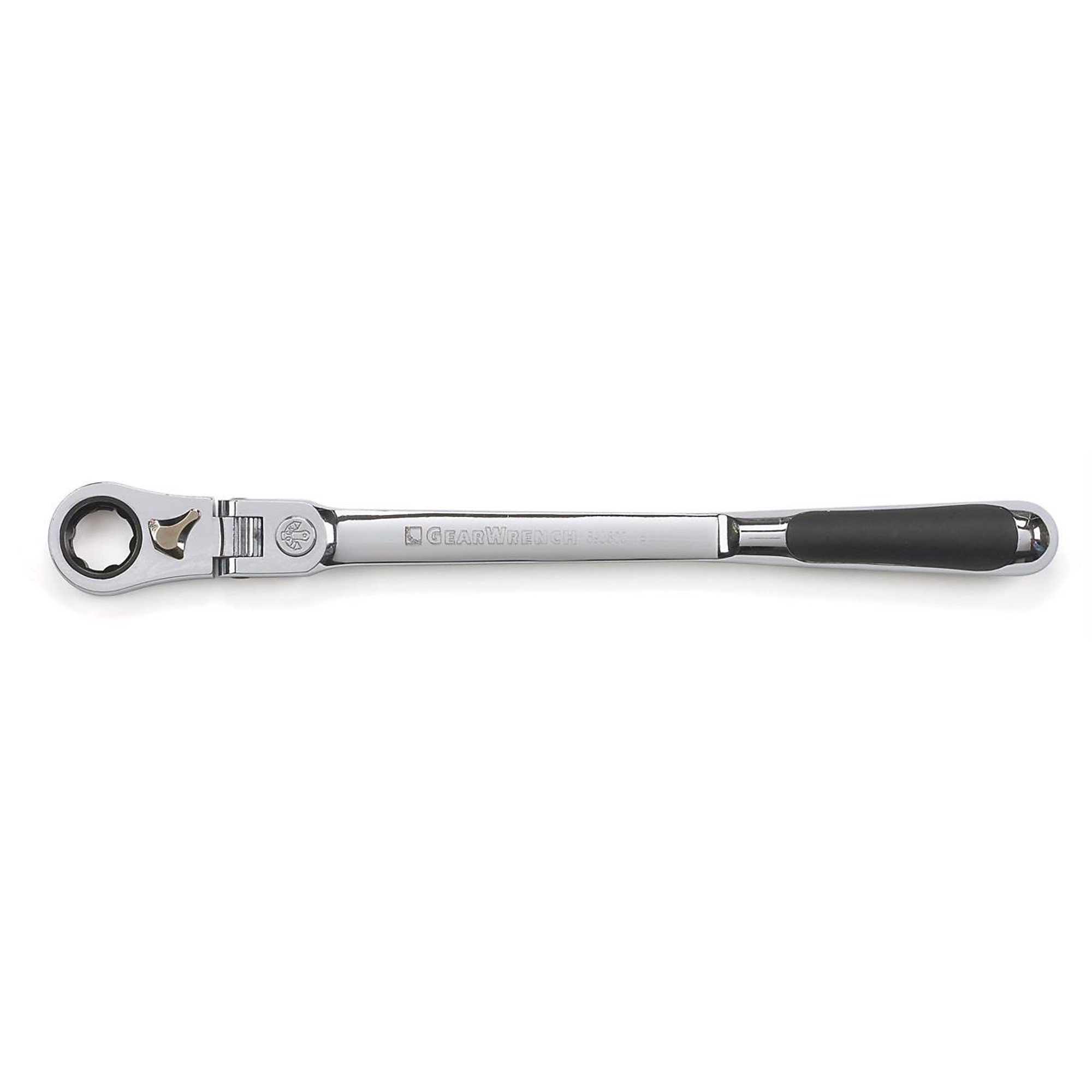 GearWrench Pass-Thru Flex Head Ratchet — 3/8in., Model# KDT893800