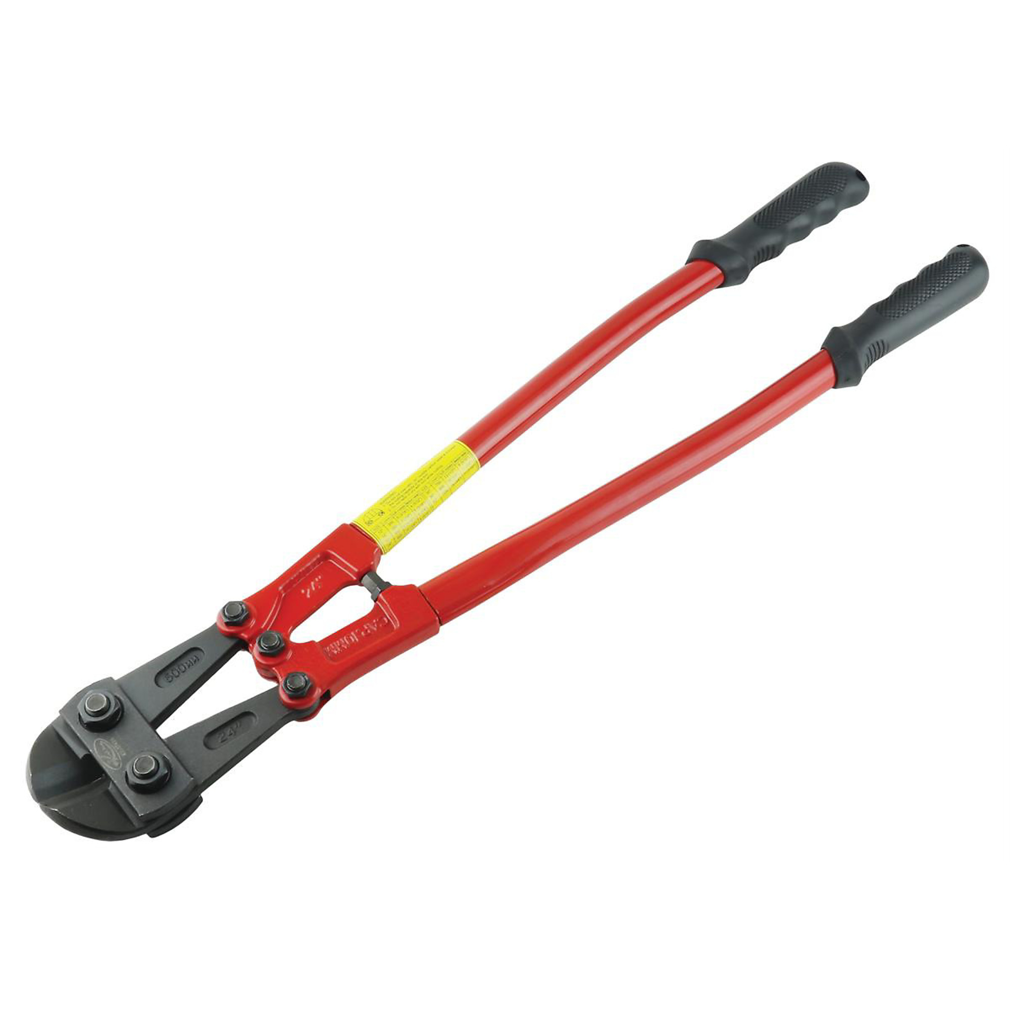 K Tool International Angle Cut Bolt Cutters — 24in. Length, 1in. Blade, Chrome-Moly Cutting Head, Model# KTI57424