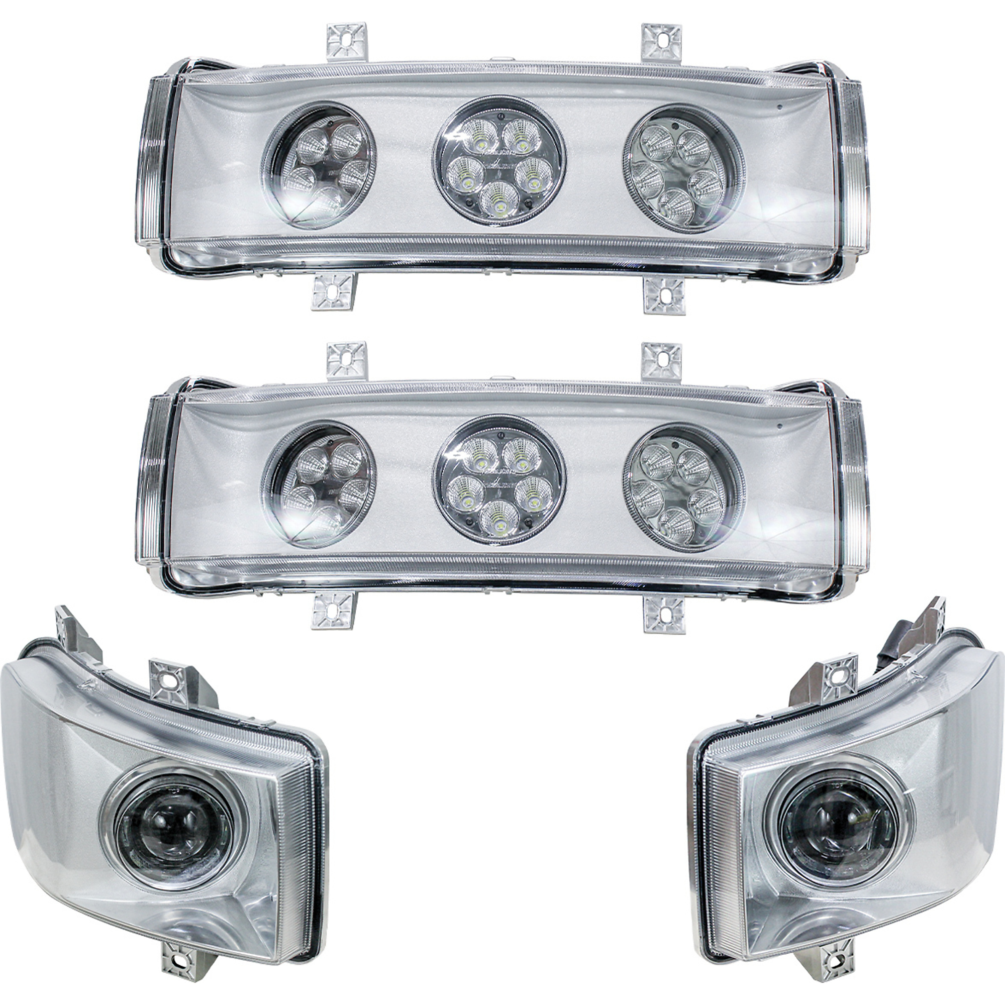 Tiger Lights, Case IH Steiger (Quadtrac) LED Hood Light Kit, Light Type LED, Included (qty.) 4 Model# CASEKIT13
