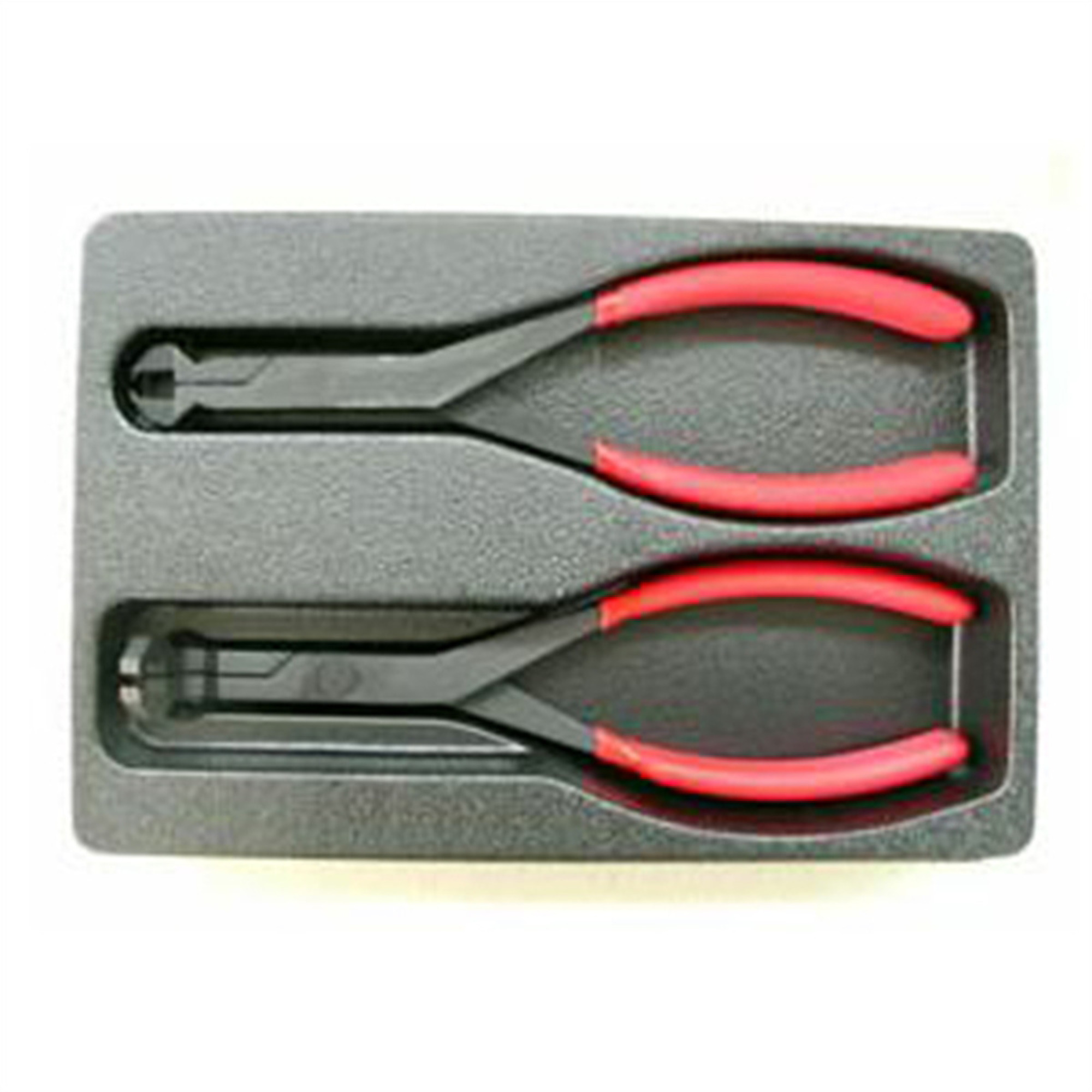 VIM Tools Push Pin Removal Pliers Set — Includes Straight and 75 Degree Offset Pliers, Model# VIMV2300
