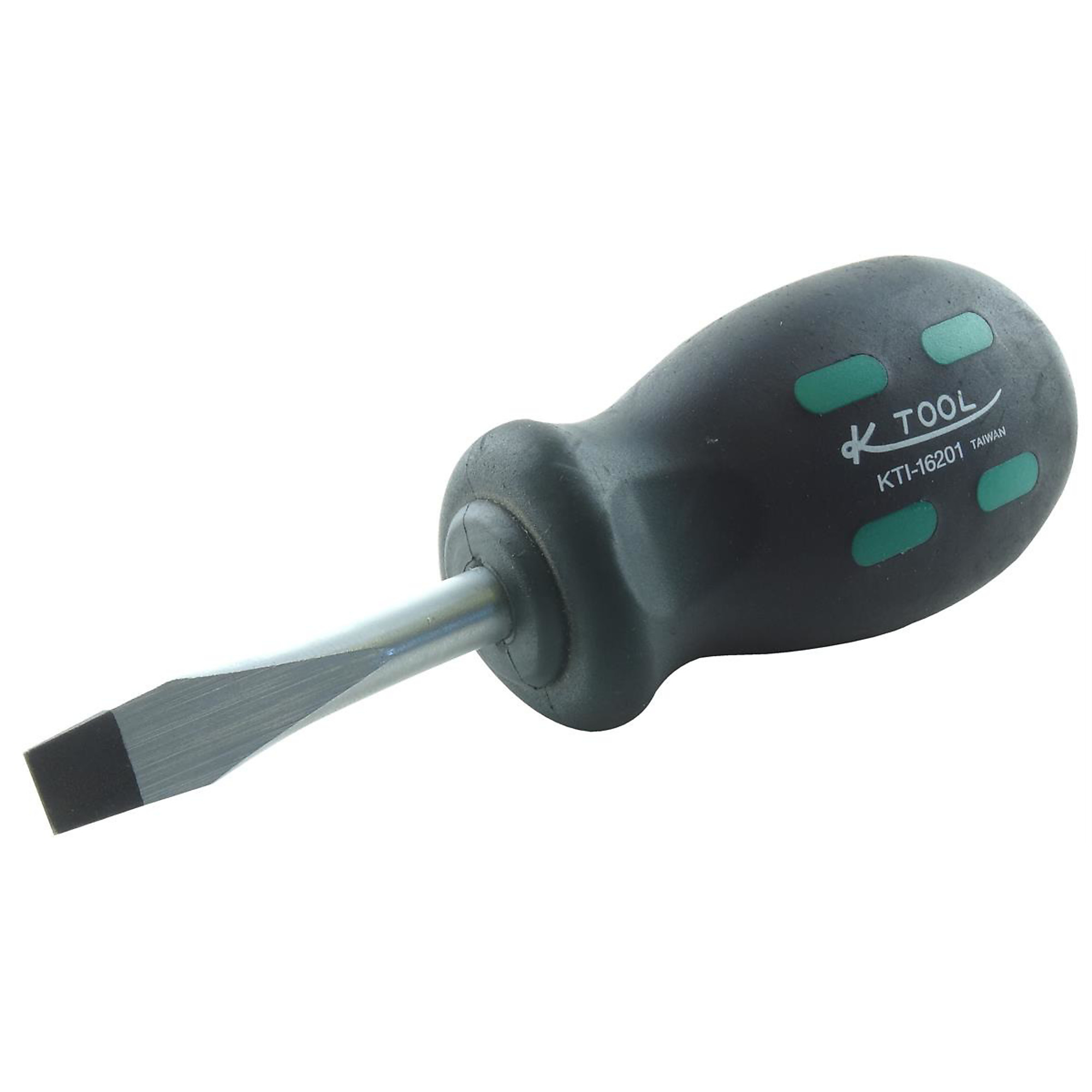 K Tool International Slotted Stubby Screwdriver, Model# KTI16201