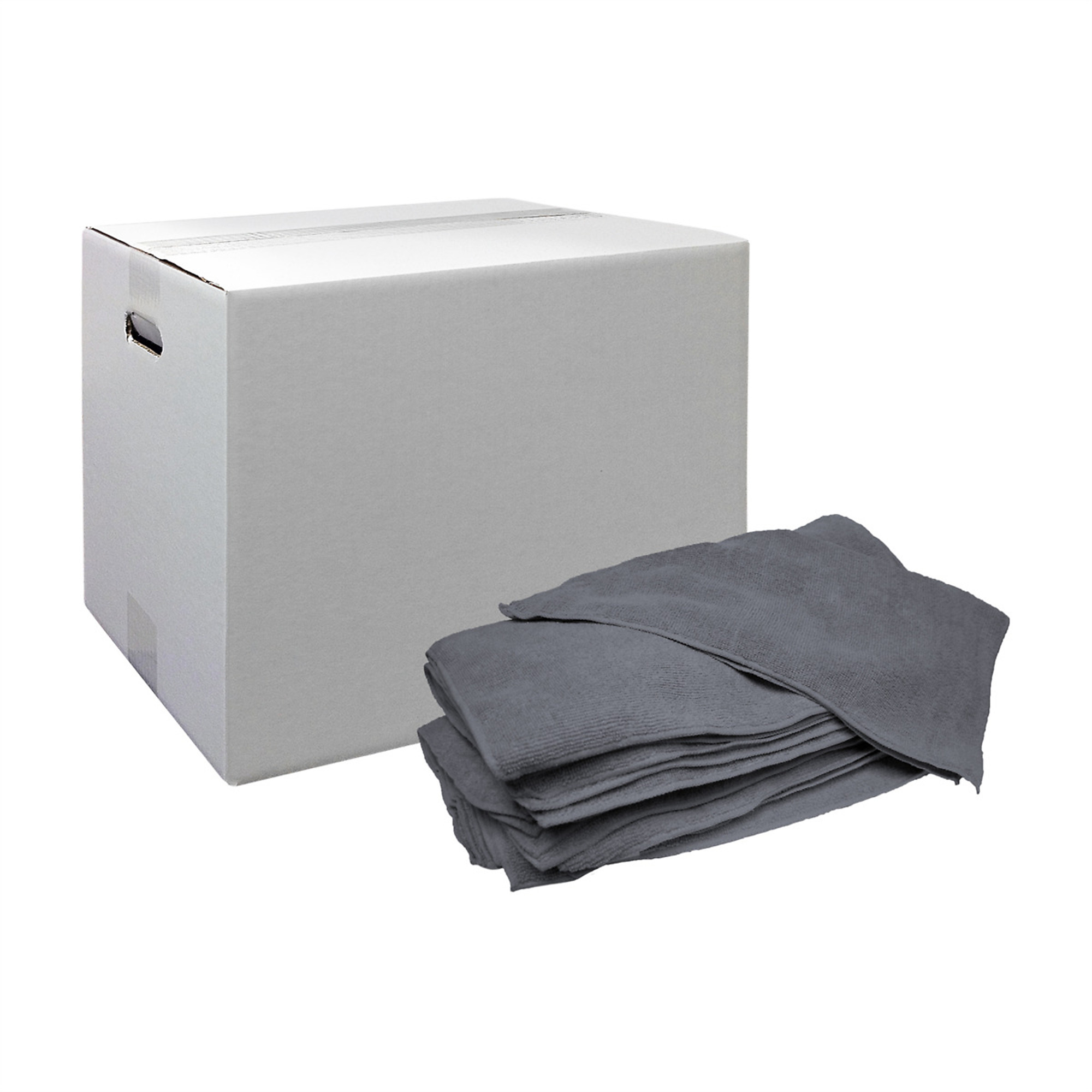 Intex Bulk Box Grey Terry Microfiber Towels, Model# ITXW-00565-288