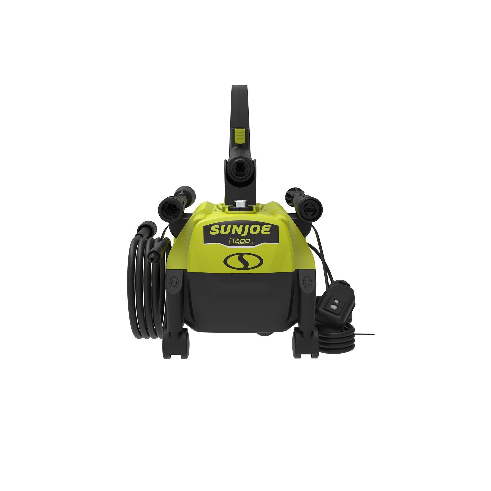 SunJoe, 1600-PSI MAX 1.45 GPM Electric Pressure Washer, Pressure 1600 PSI, Flow 1.45 GPM, Volts 120 Model# SPX3160