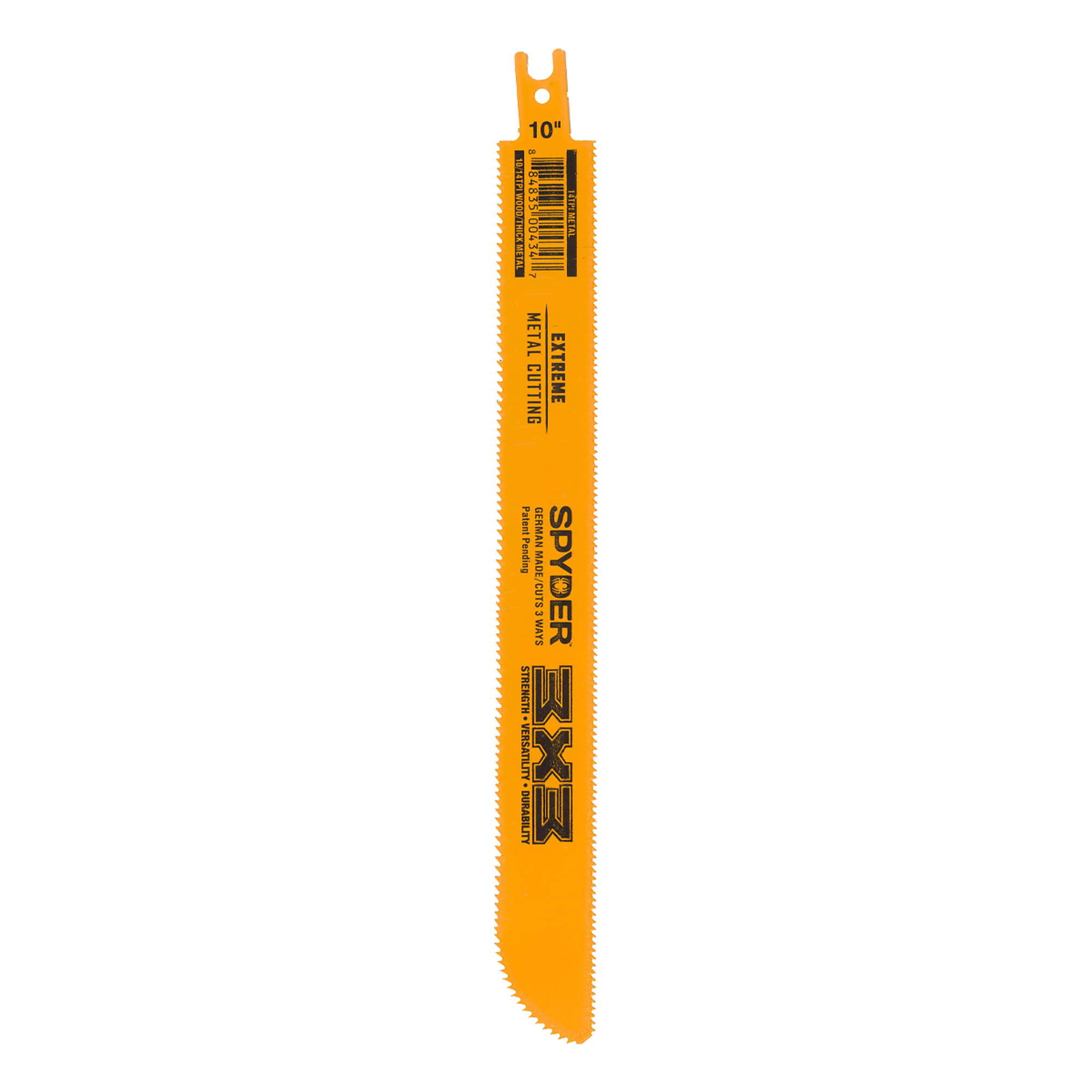 SPYDER 3X3™, 3X3 10/14 x 14 TPI - 10in. Reciprocating Saw Blade, Blade Length 10 in, Included (qty.) 1 Model# 200204