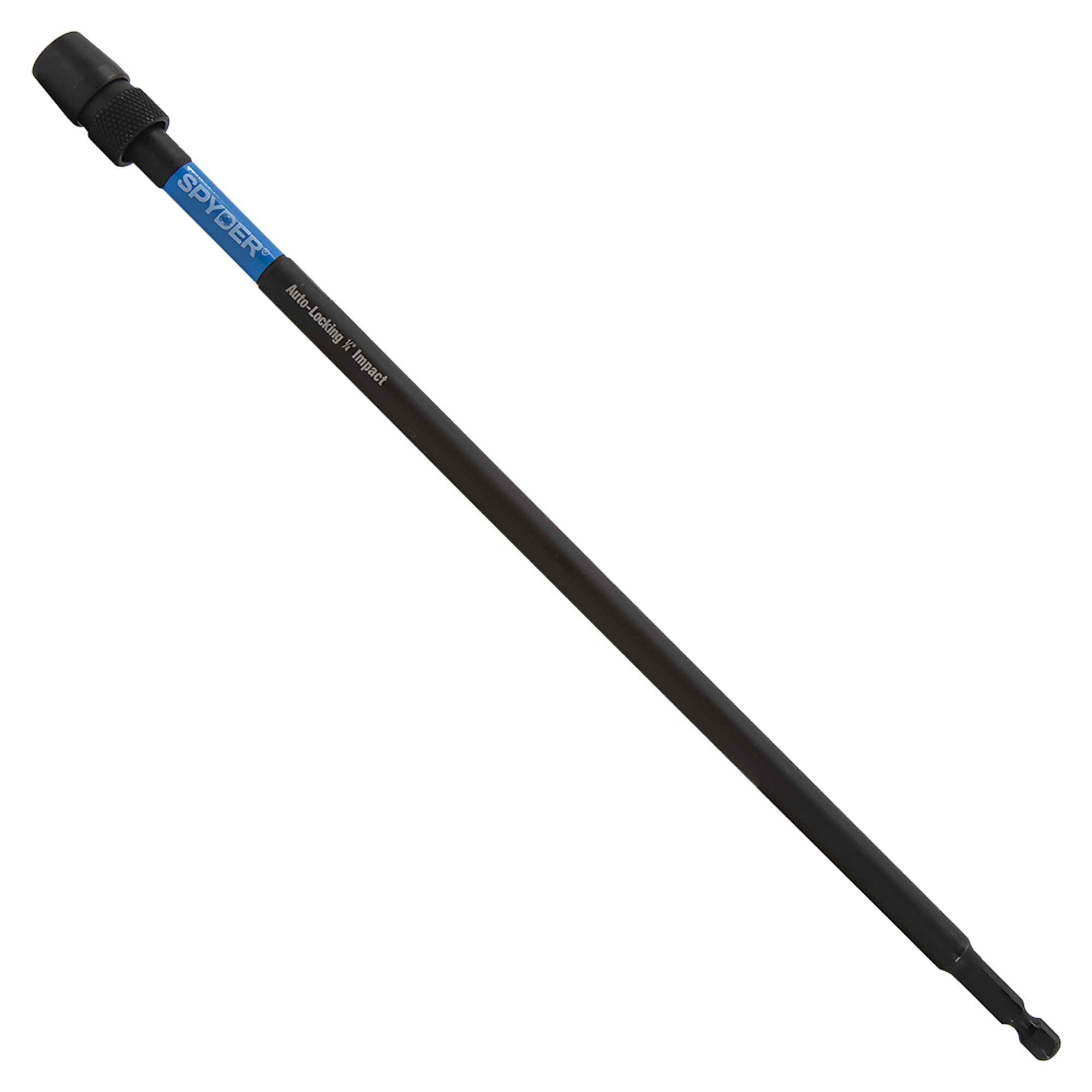 SPYDER 0 12in. 1/4in. X 1/4in. Mag Torsion Impact Bit Drvr Holder, Included (qty.) 1 Model# 19081
