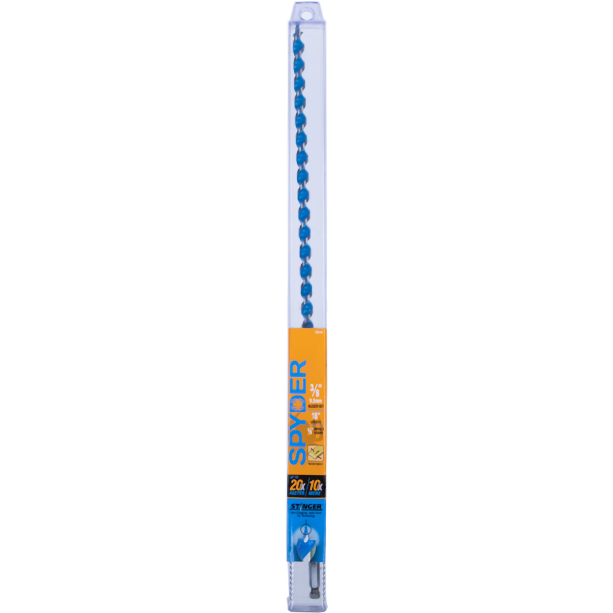 SPYDER Stinger™, 3/8in. X 18in. Stinger Auger Bit, Included (qty.) 1 Model# 12016