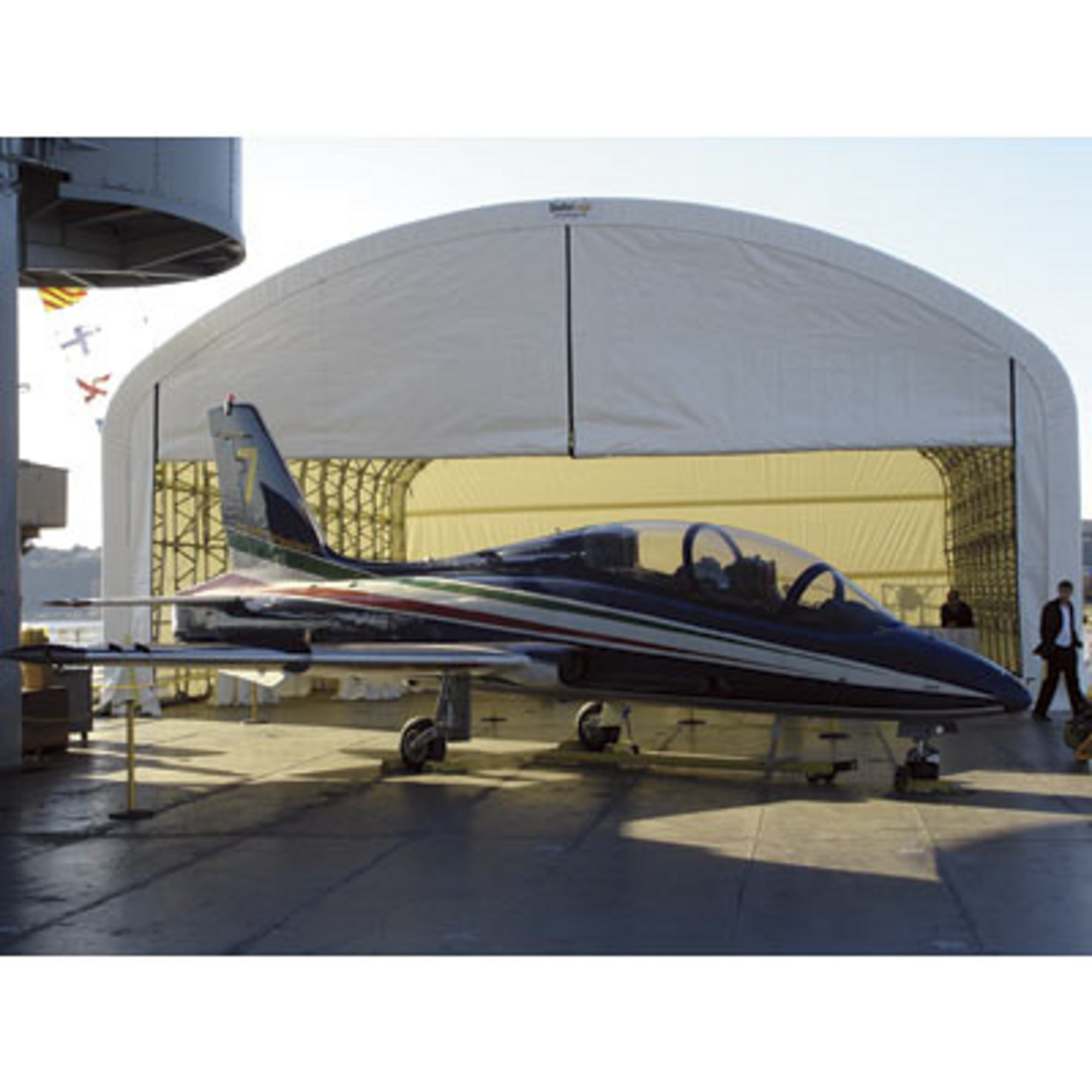 ShelterLogic Custom Engineered Structure — 72Ft.W Add-A-Section, 10Ft.L x 72Ft.W x 20Ft.H, Model# 59072