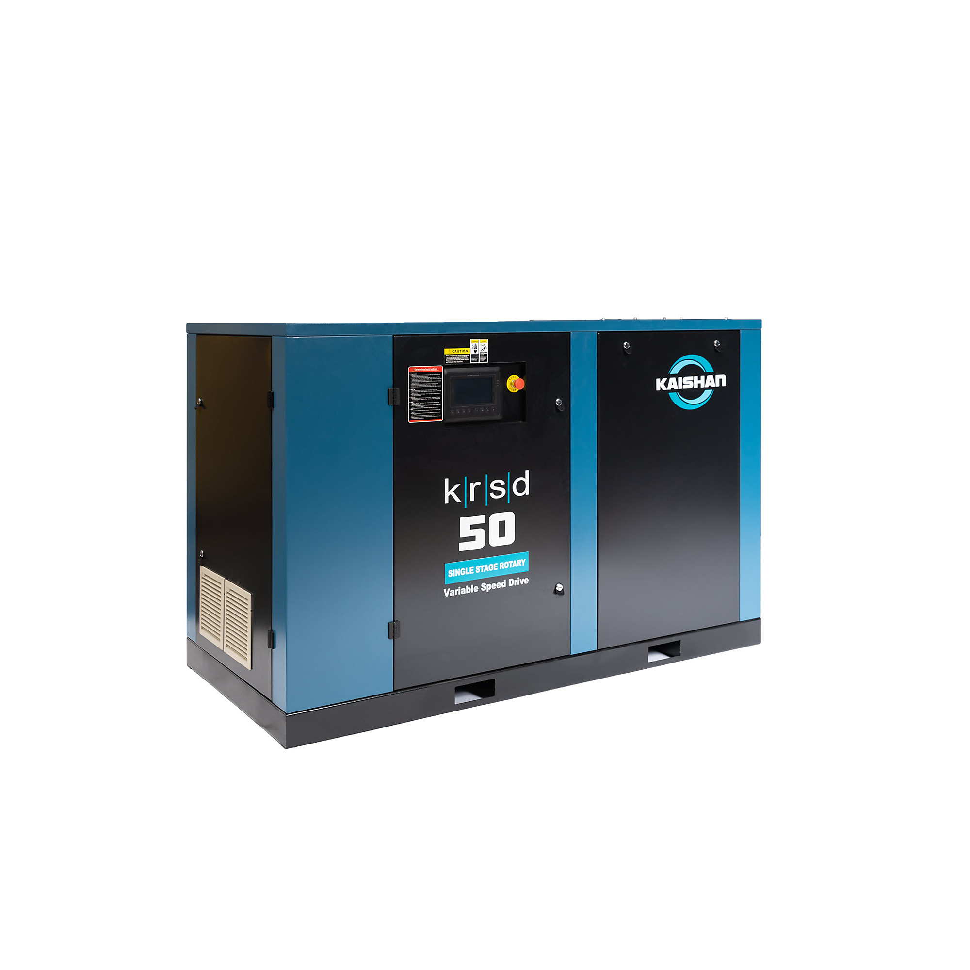 Kaishan Compressor USA Direct Drive Rotary Screw Air Compressor - 30 HP, 125 PSI, 208/3/60, Model# KRSD-030A2V8S8U