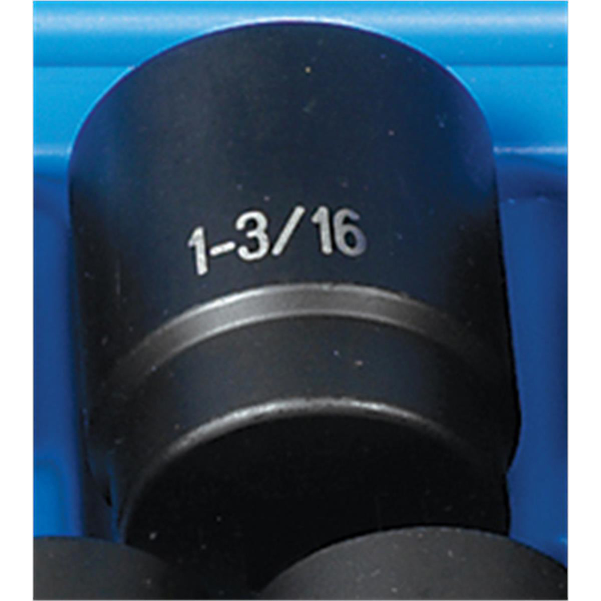 Grey Pneumatic Impact Socket — 1 3/16in., 1/2in. Drive, 12-Point, Chrome-Molybdenum, Model# GRE2138R