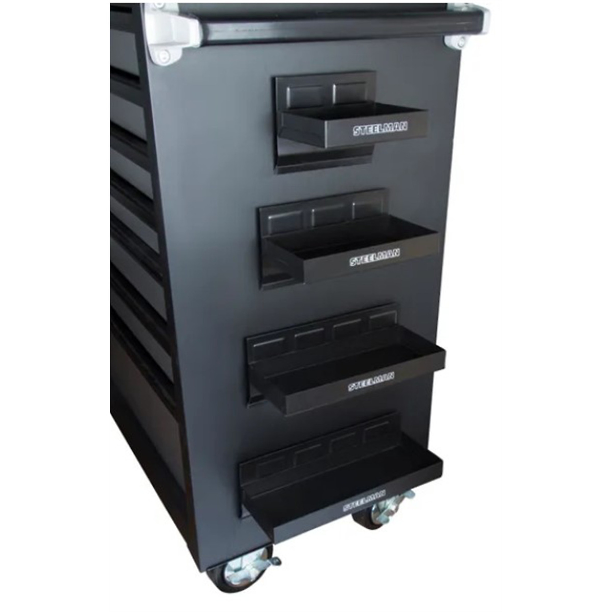 J S Products Non-Marring Magnetic Tool/Parts Tray Set — 4-Piece, Model# JSP41811
