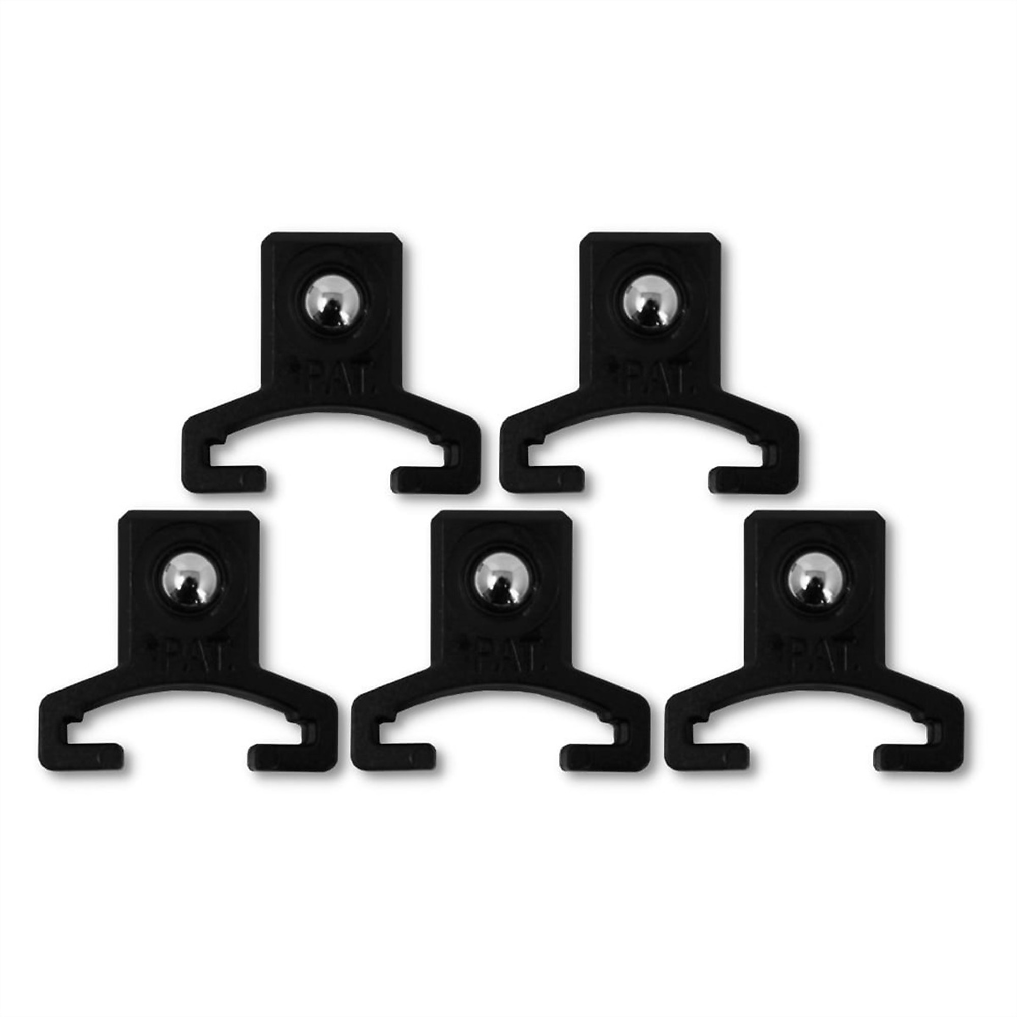 Ko-ken USA Plastic Clips — 1/2in., 5 Pcs, Model# KKNCLIP.P-5-1-2