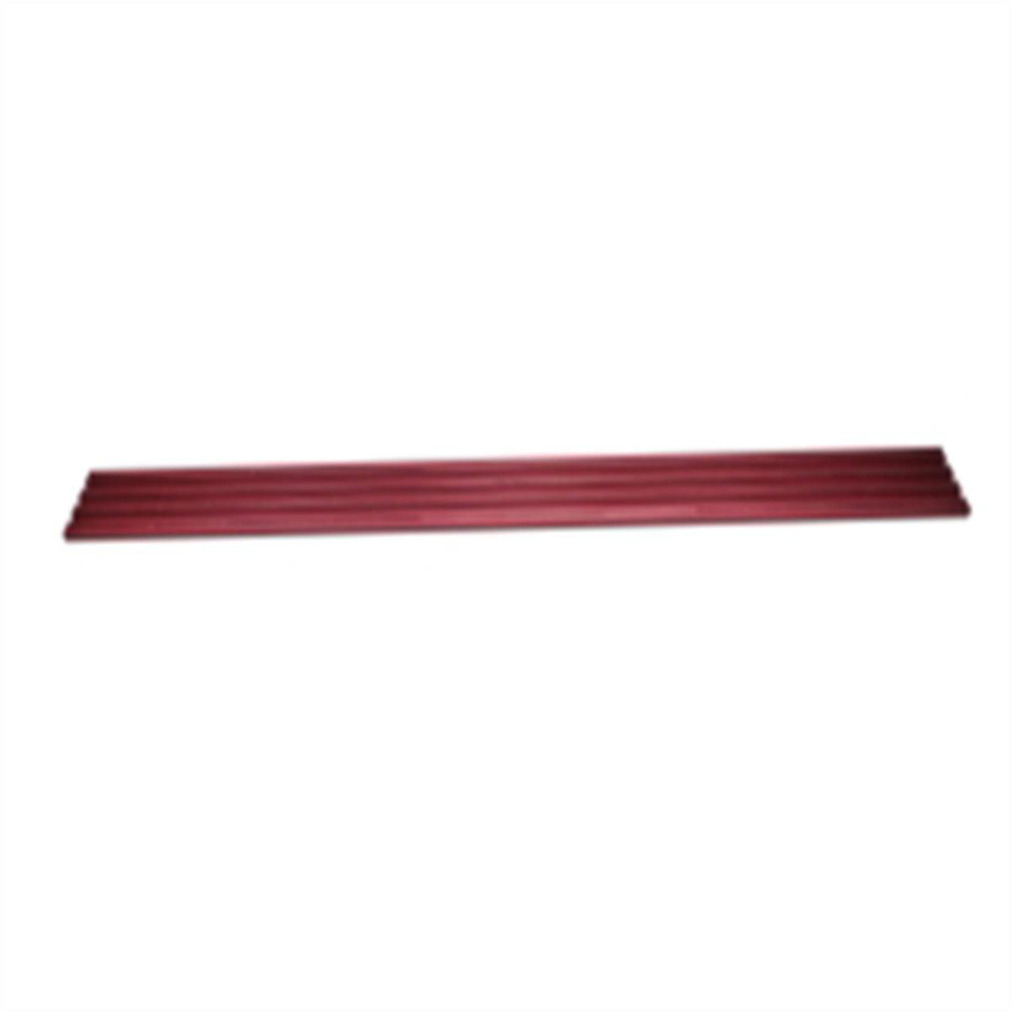 VIM Tools Double Wide Magrail — 12in., Red, Strong Neodymium Magnets, Anodized Aluminum, Model# VIMMRD12R