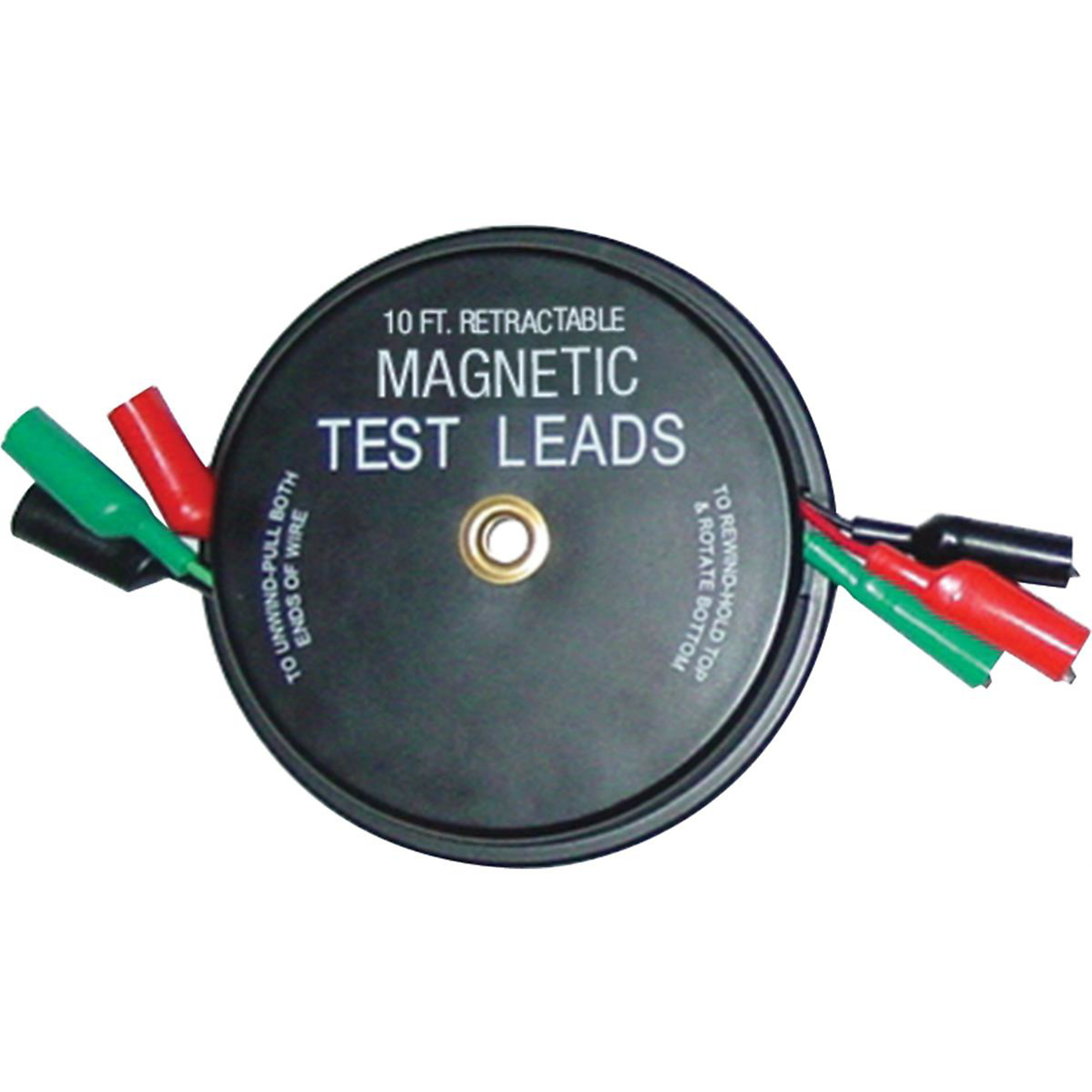 Lang Tools Magnetic Retractable Test Leads — 3 x 10ft., Model# KAS1135