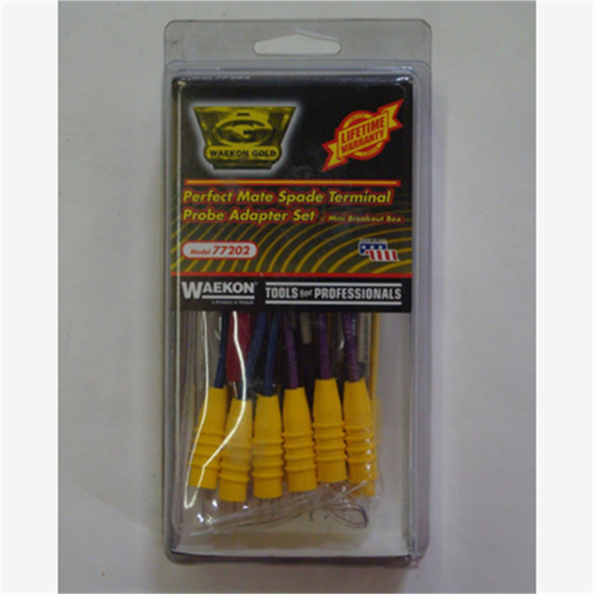 Waekon Industries Spade Terminal Probe Adaptors — Model# WAE77202