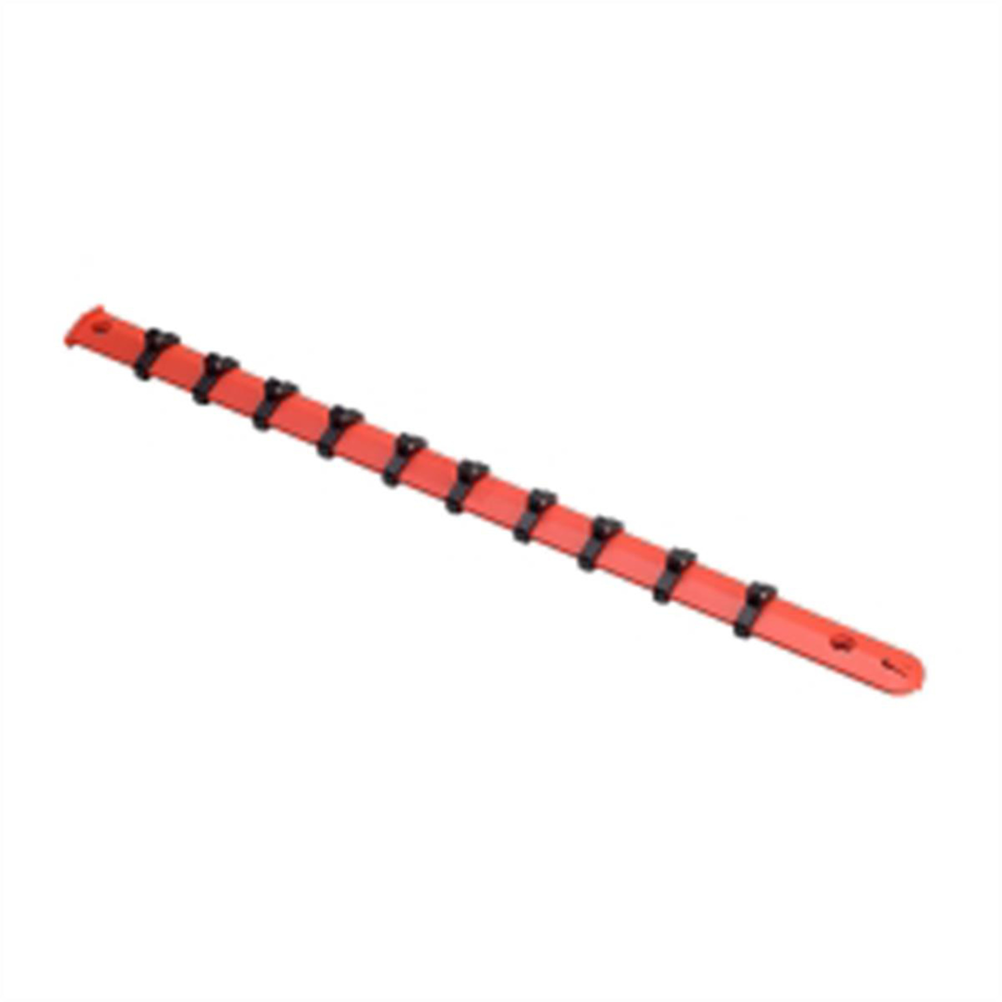VIM Tools Socket Rack — 3/8in. Drive, 14in. Length, Red Plastic, 10 Sliding Studs, Model# VIMV521
