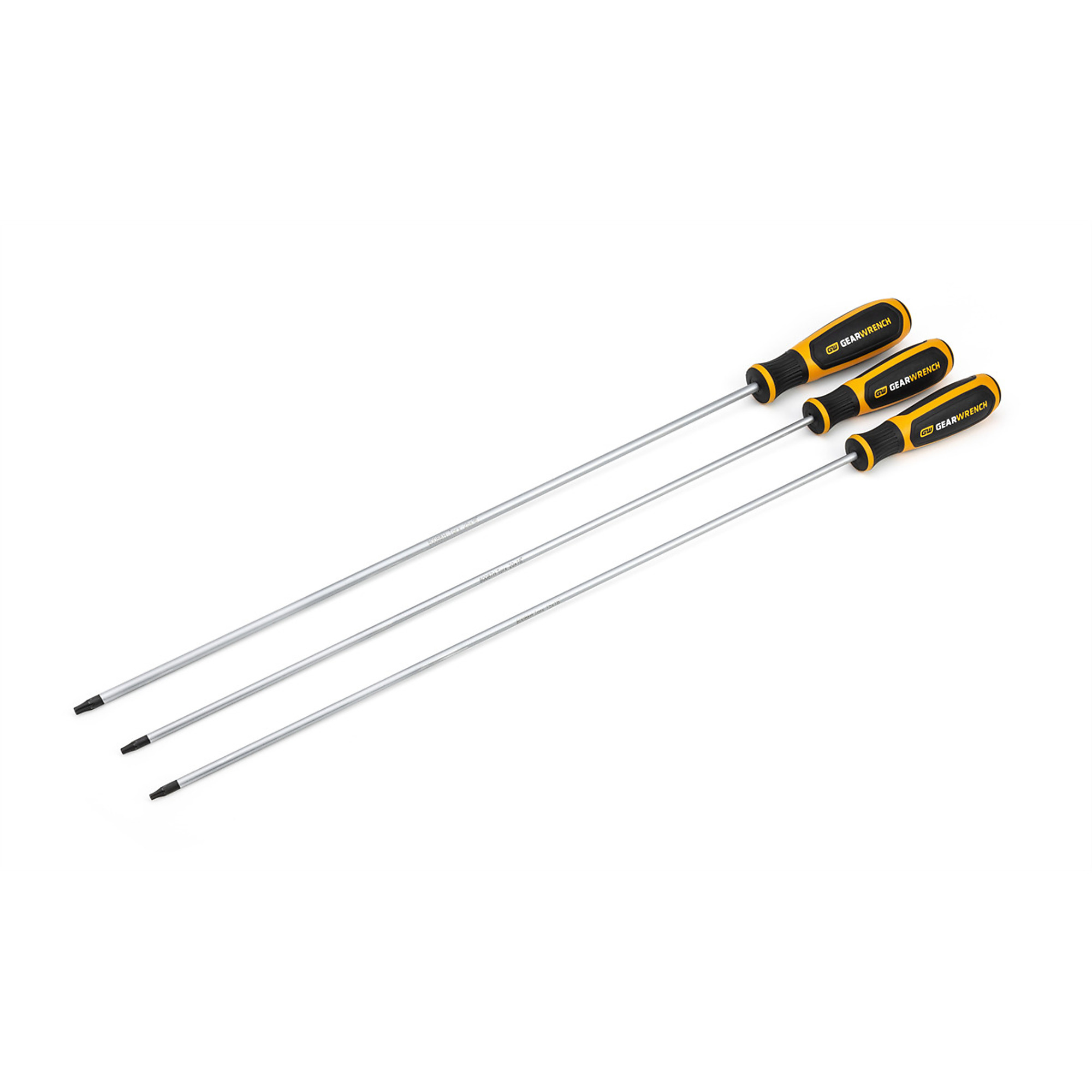 GearWrench Torx Dual Material Screwdriver Set — 3-Piece, Model# KDT80064H