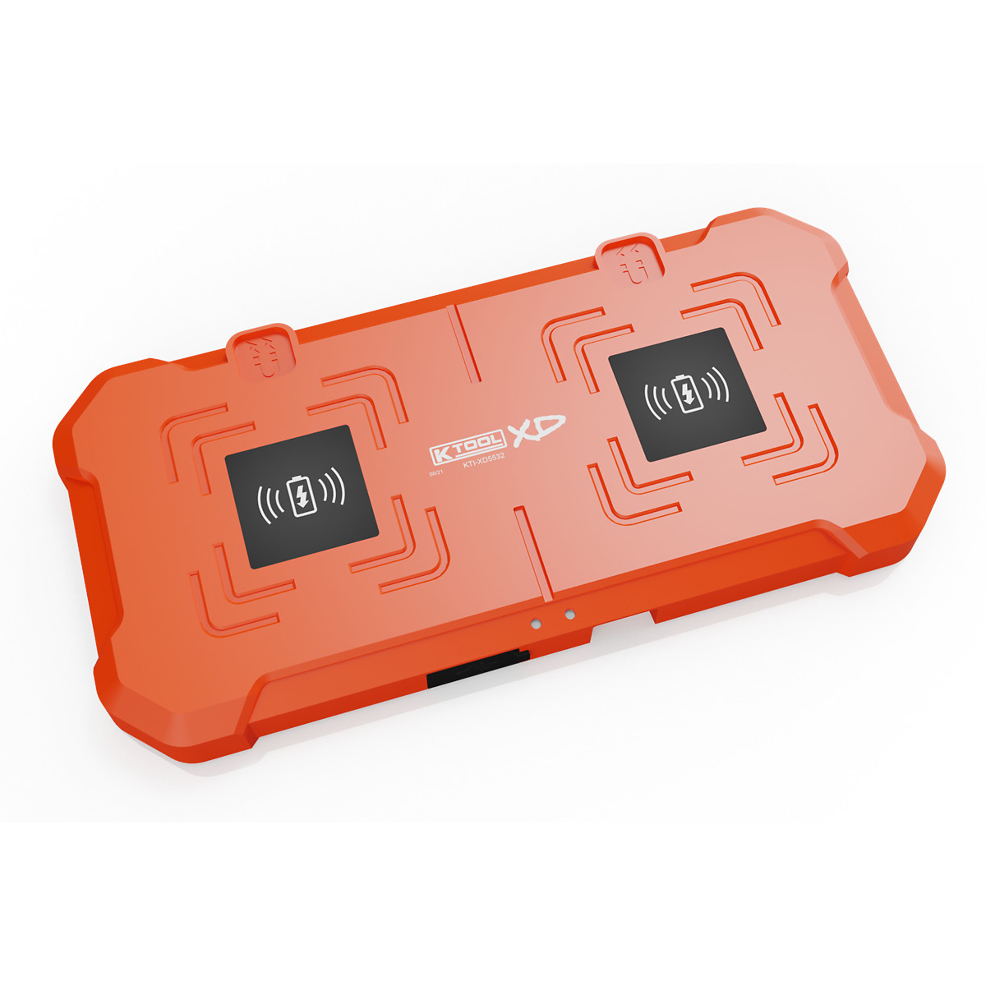 K Tool International Dual Pad Wireless Inductive Charging Base — Model# KTIXD5532