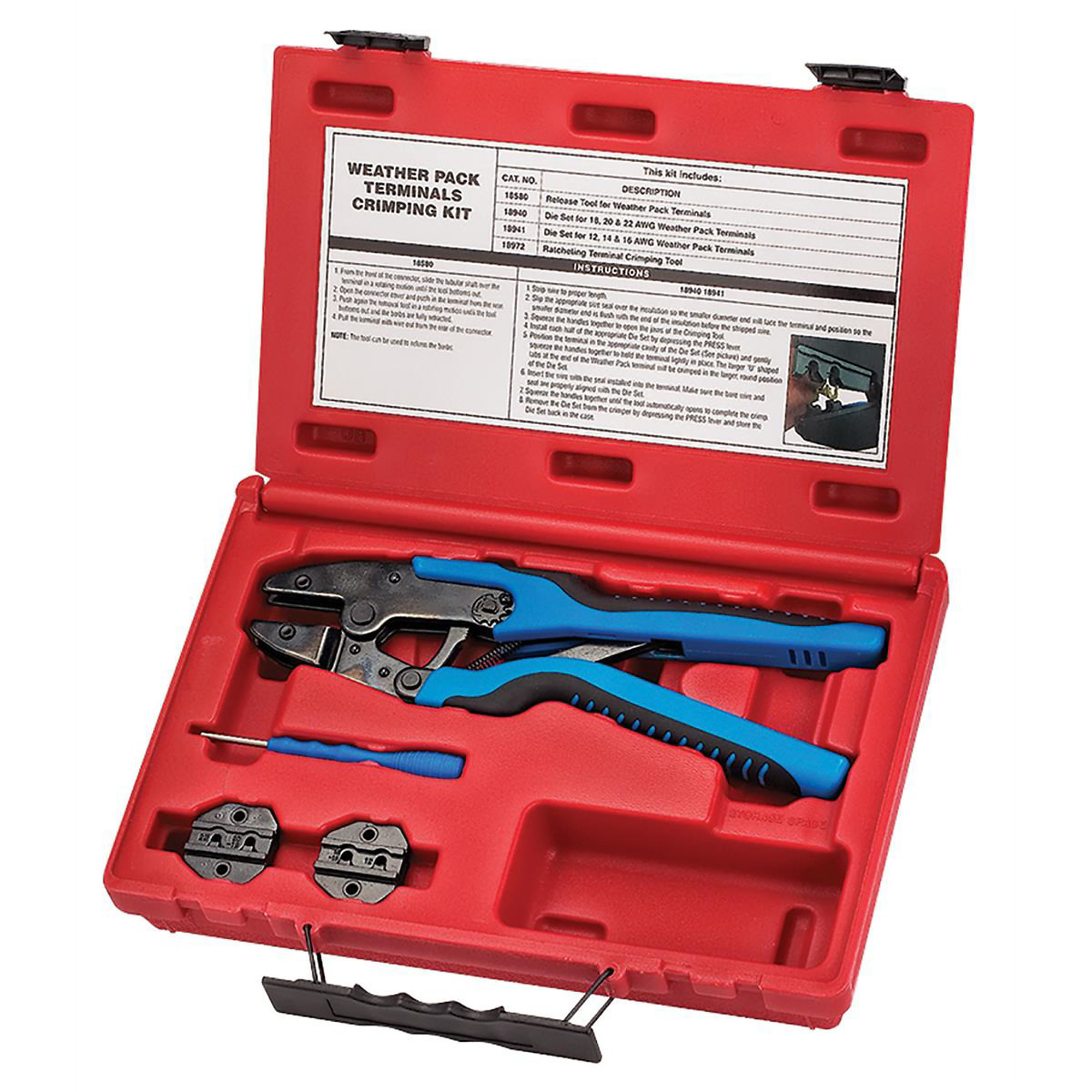 SG Tool Aid Weather Pack Terminal Crimper — Model# SGT18850