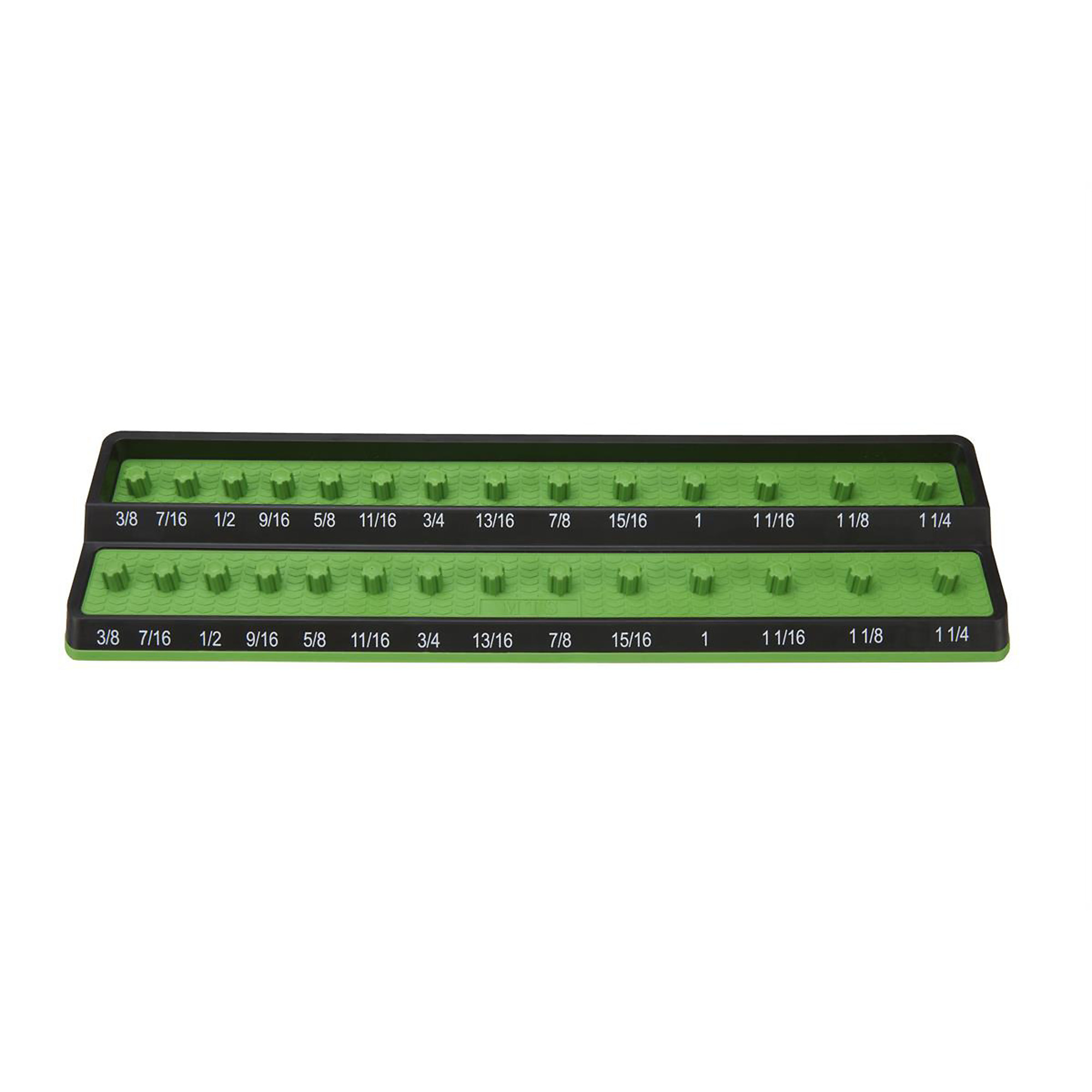 Mechanic's Time Savers SAE Peg Socket Holder — 1/2in., Green, Model# MTSPSH50S-GRN