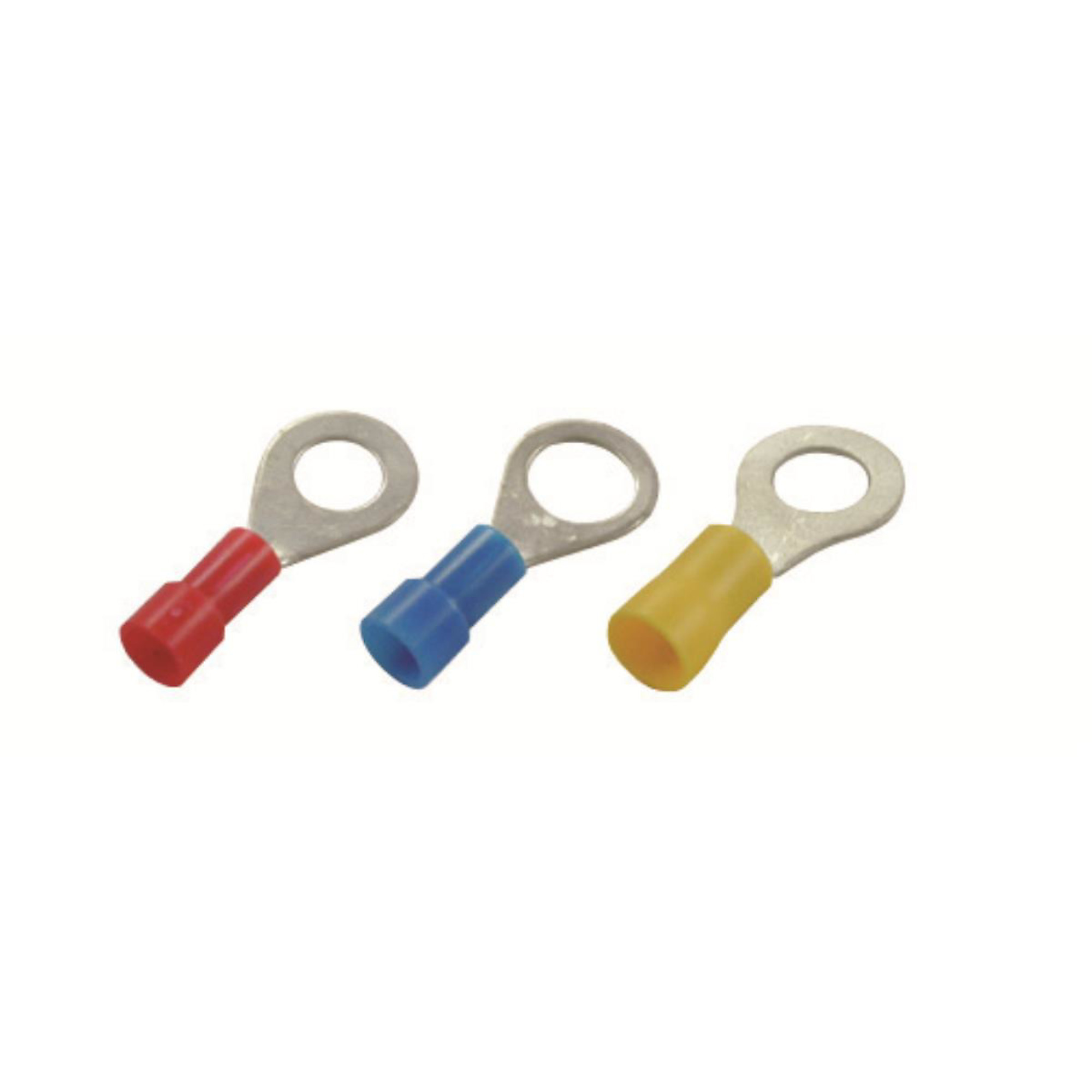 The Best Connection Vinyl Ring — 12-10 Gauge, 5/16in., Yellow, Model# JTT2016H