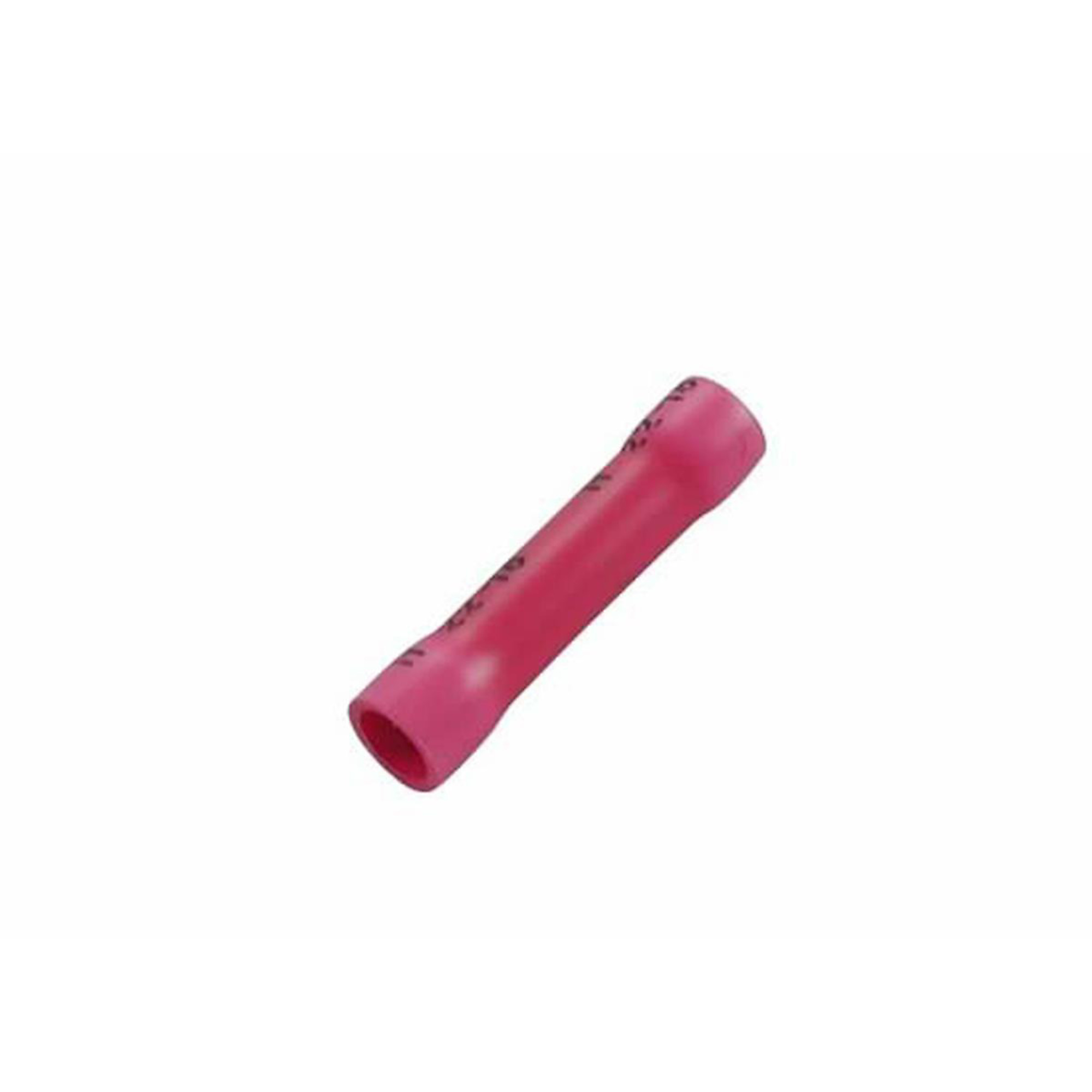 The Best Connection Vinyl Butt Connector — 22-18 Gauge, Red, Model# JTT2060H