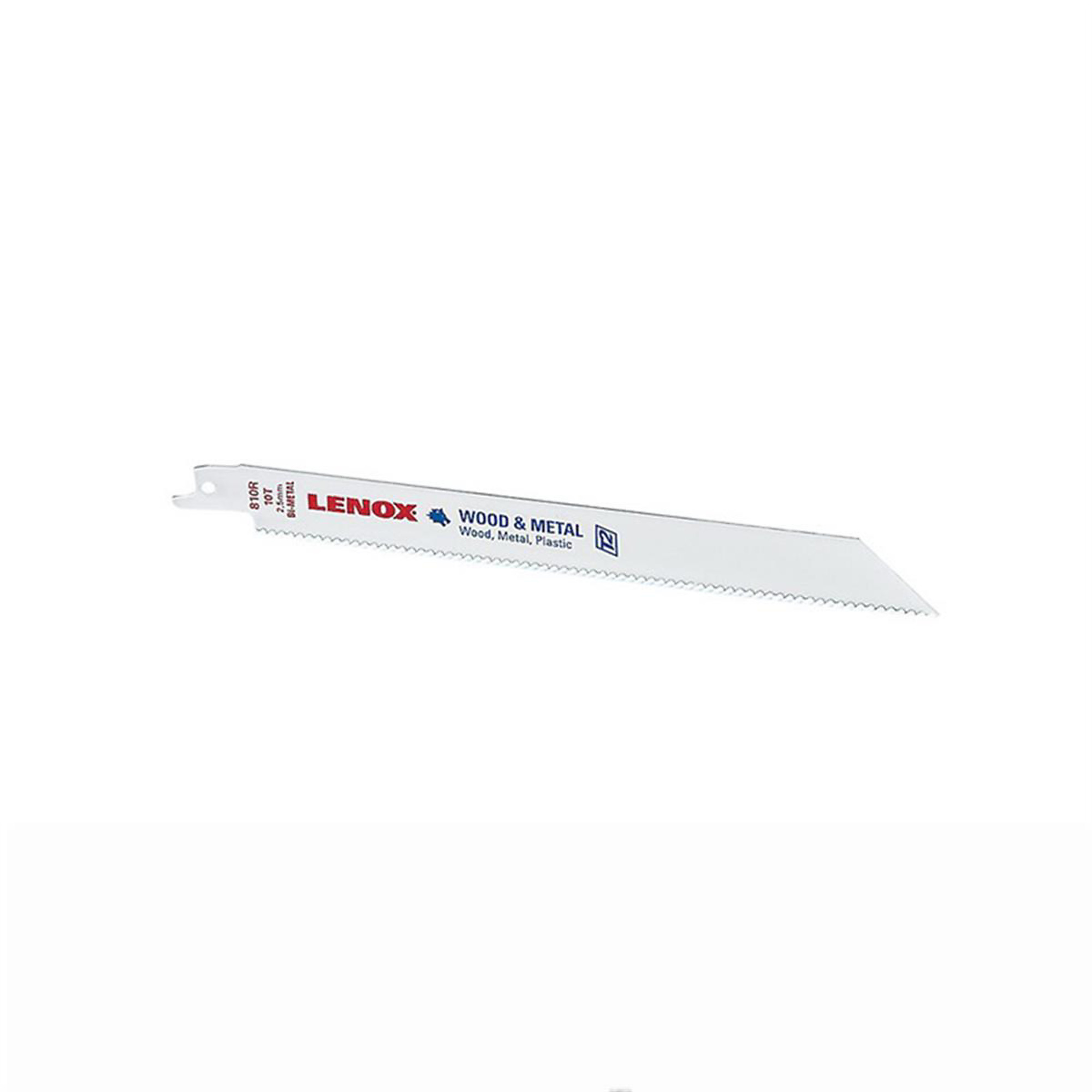 Lenox Tools Reciprocating Saw Blades — 8in., Bi-Metal, 18 TPI, Model# LEX20563