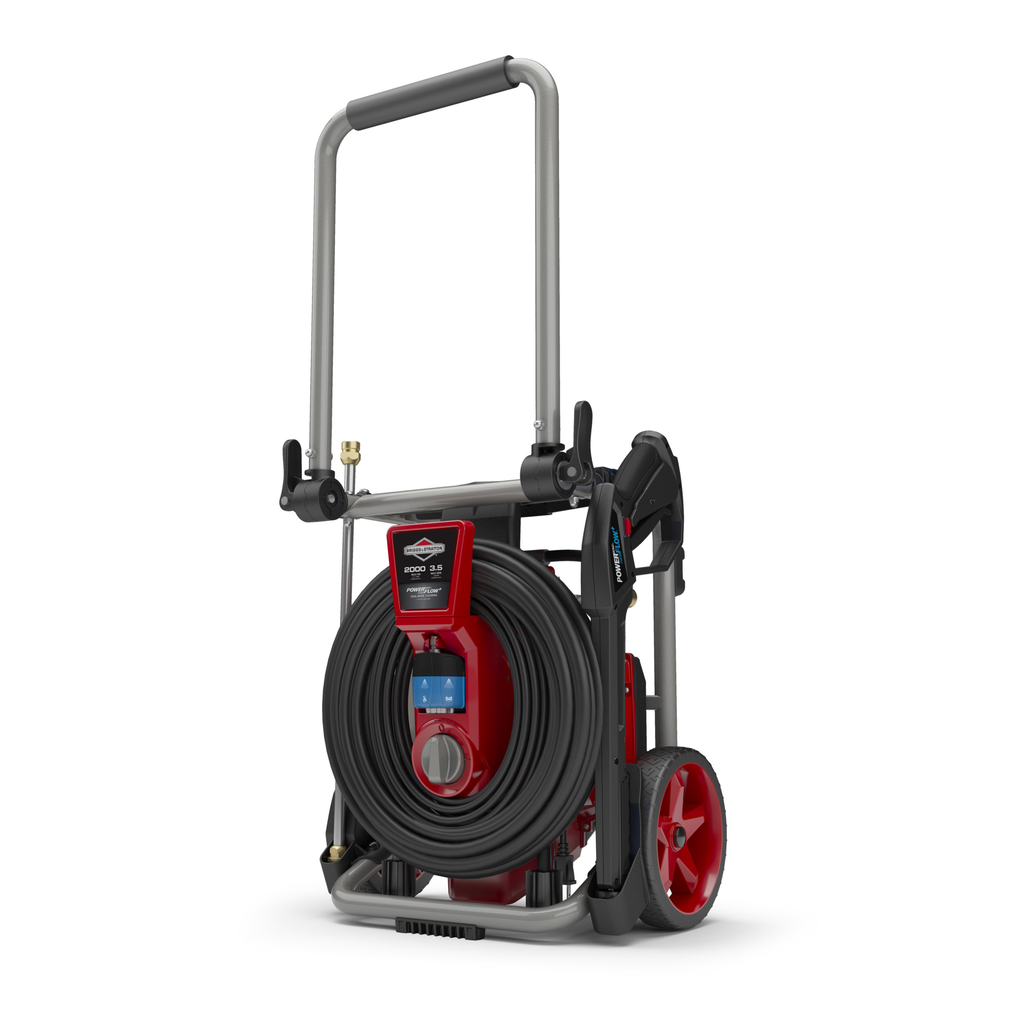 Briggs & Stratton, 2000 PSI Electric Pressure Washer, Pressure 2000 PSI, Flow 3.5 GPM, Volts 120 Model# 020667V