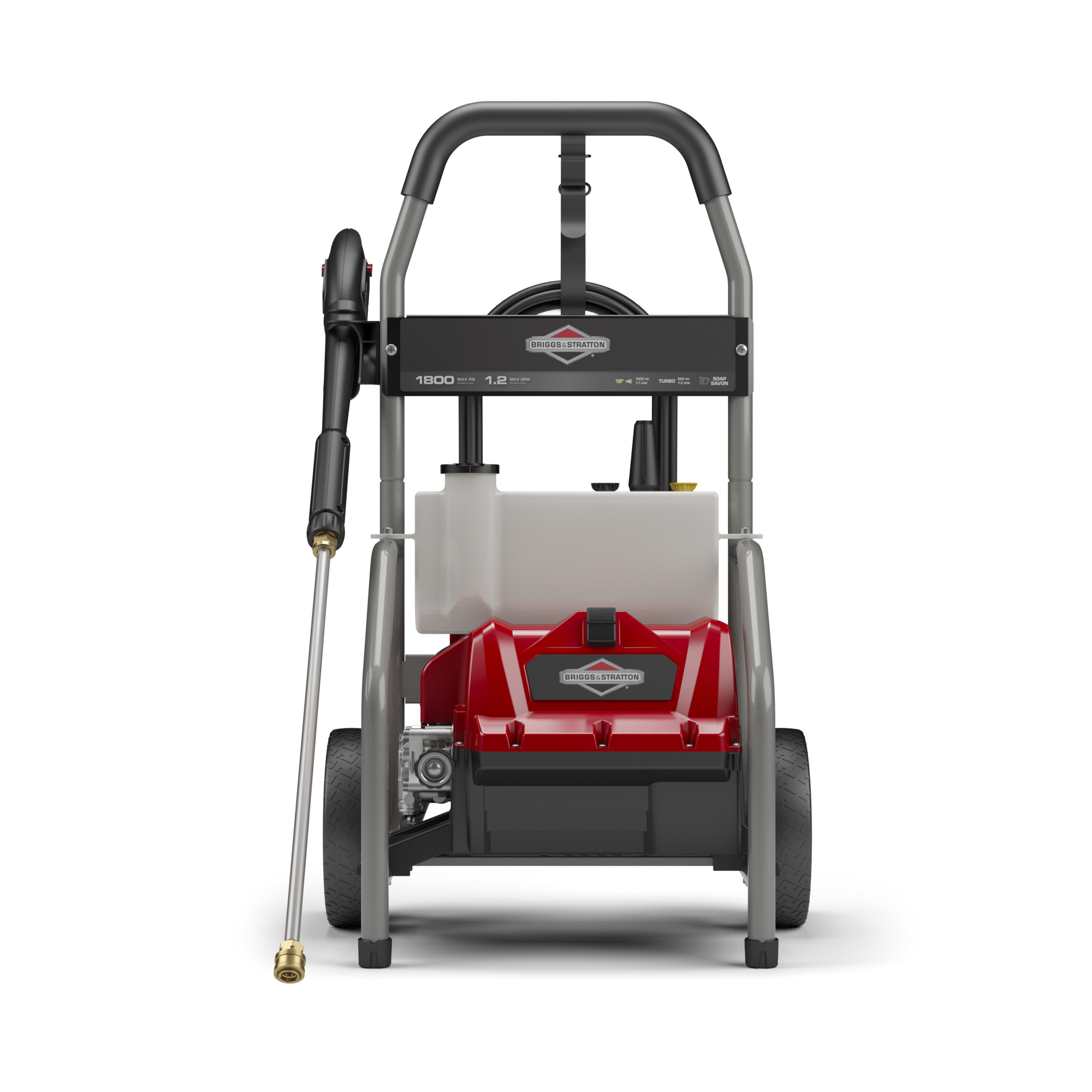 Briggs & Stratton, 1800 PSI Electric Pressure Washer, Pressure 1800 PSI, Flow 1.2 GPM, Volts 120 Model# 020680V