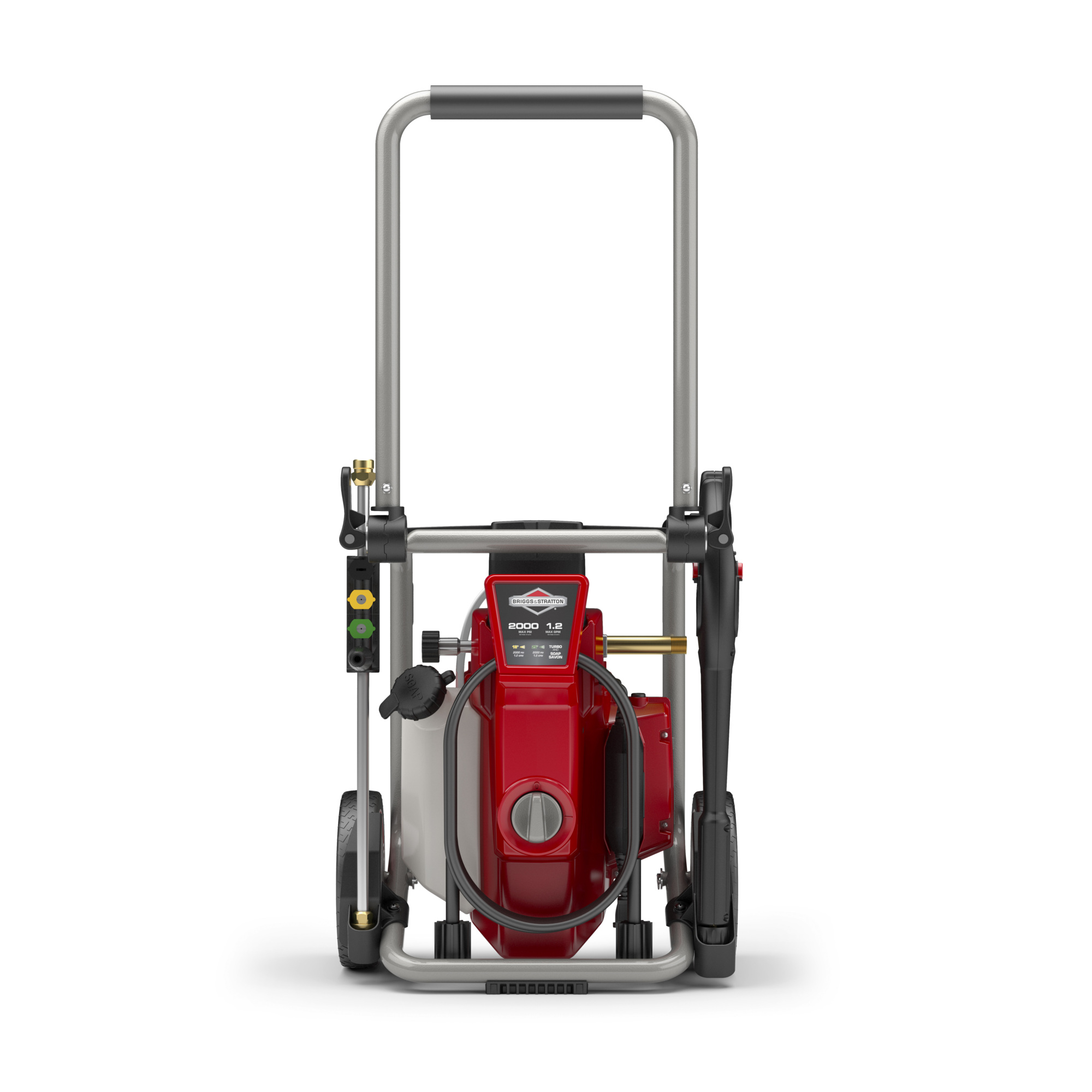 Briggs & Stratton, 2000 PSI Electric Pressure Washer, Pressure 2000 PSI, Flow 1.2 GPM, Volts 120 Model# 020681V