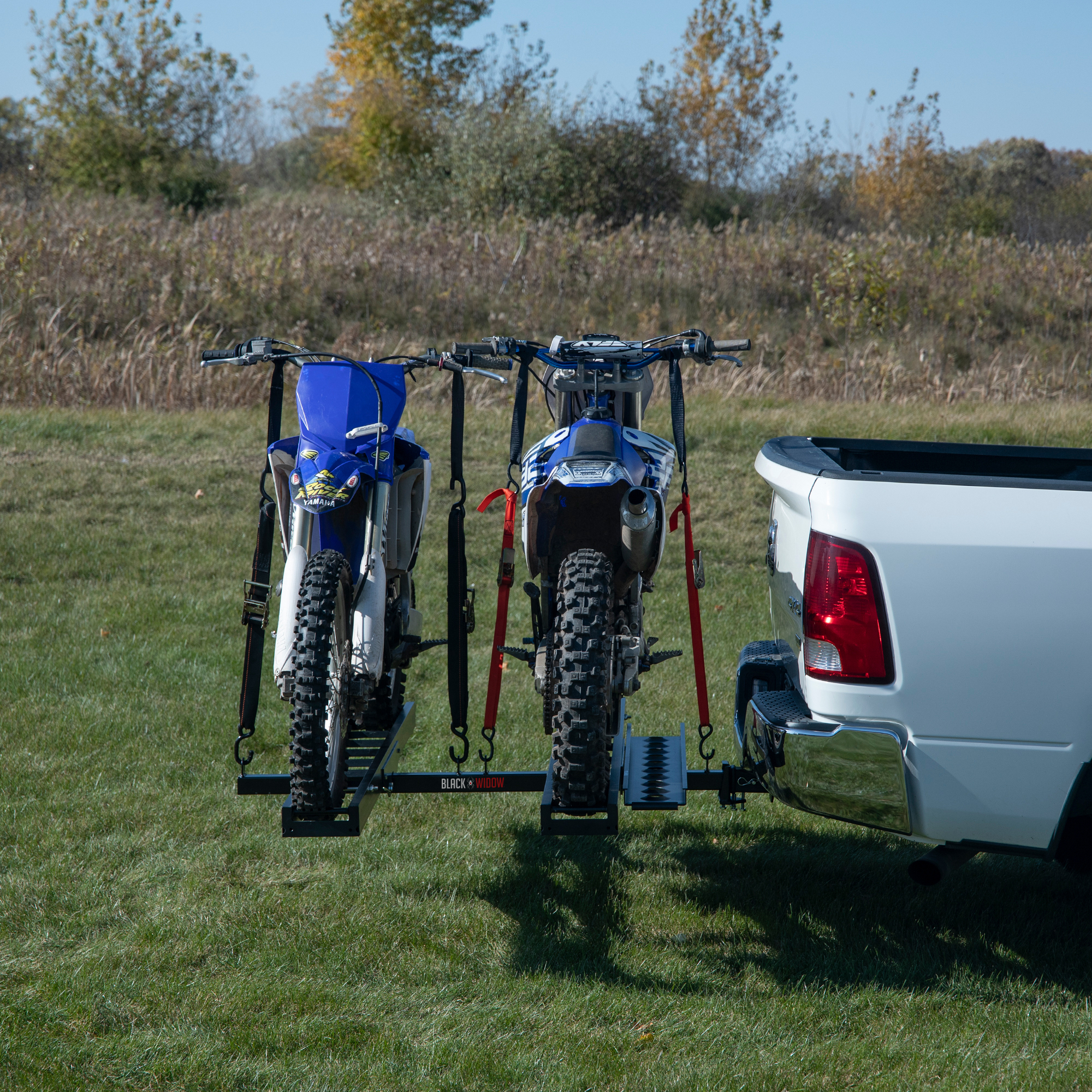 Black Widow, Black anodized aluminum 600 capacity motorcycle