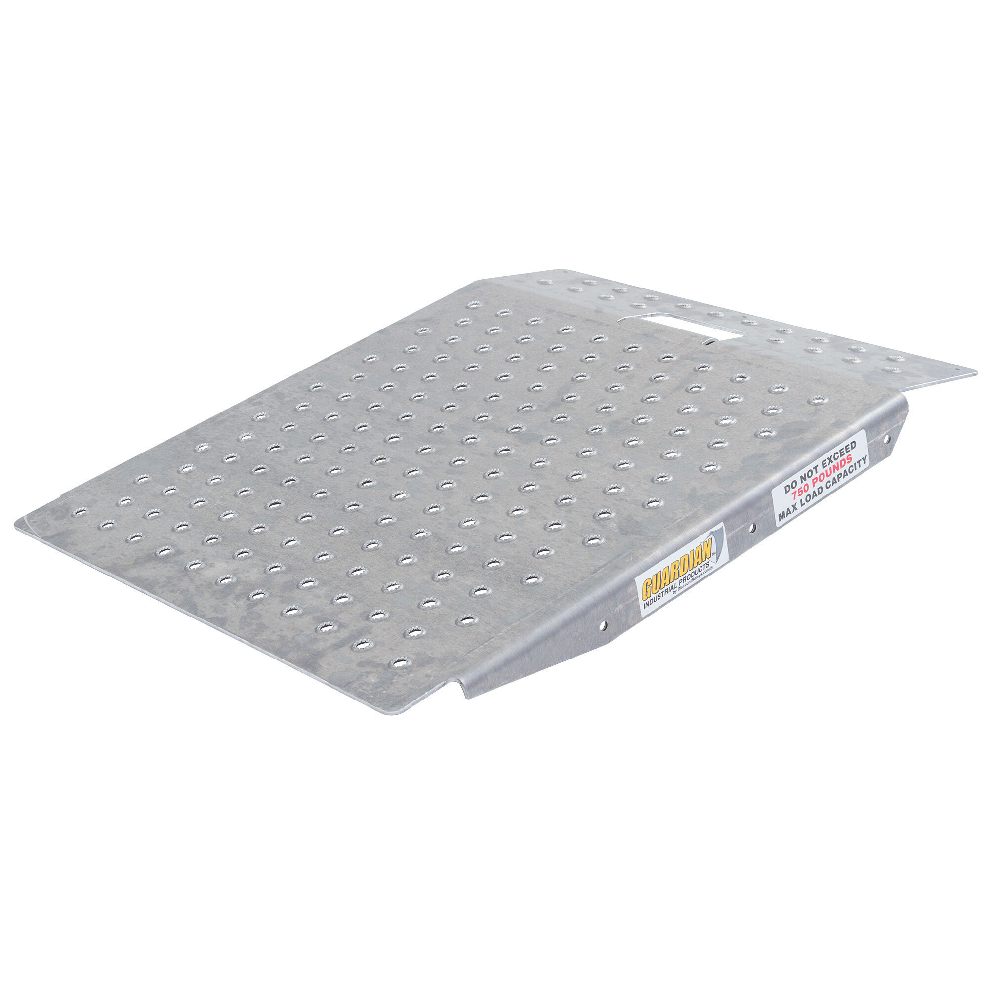 Guardian, 29in. x 24in. Shed Ramp with Punch Plate - 750 lb Capacity, Length 2.42 ft, Width 2 ft, Model# SR-01-24-24-P-TS6