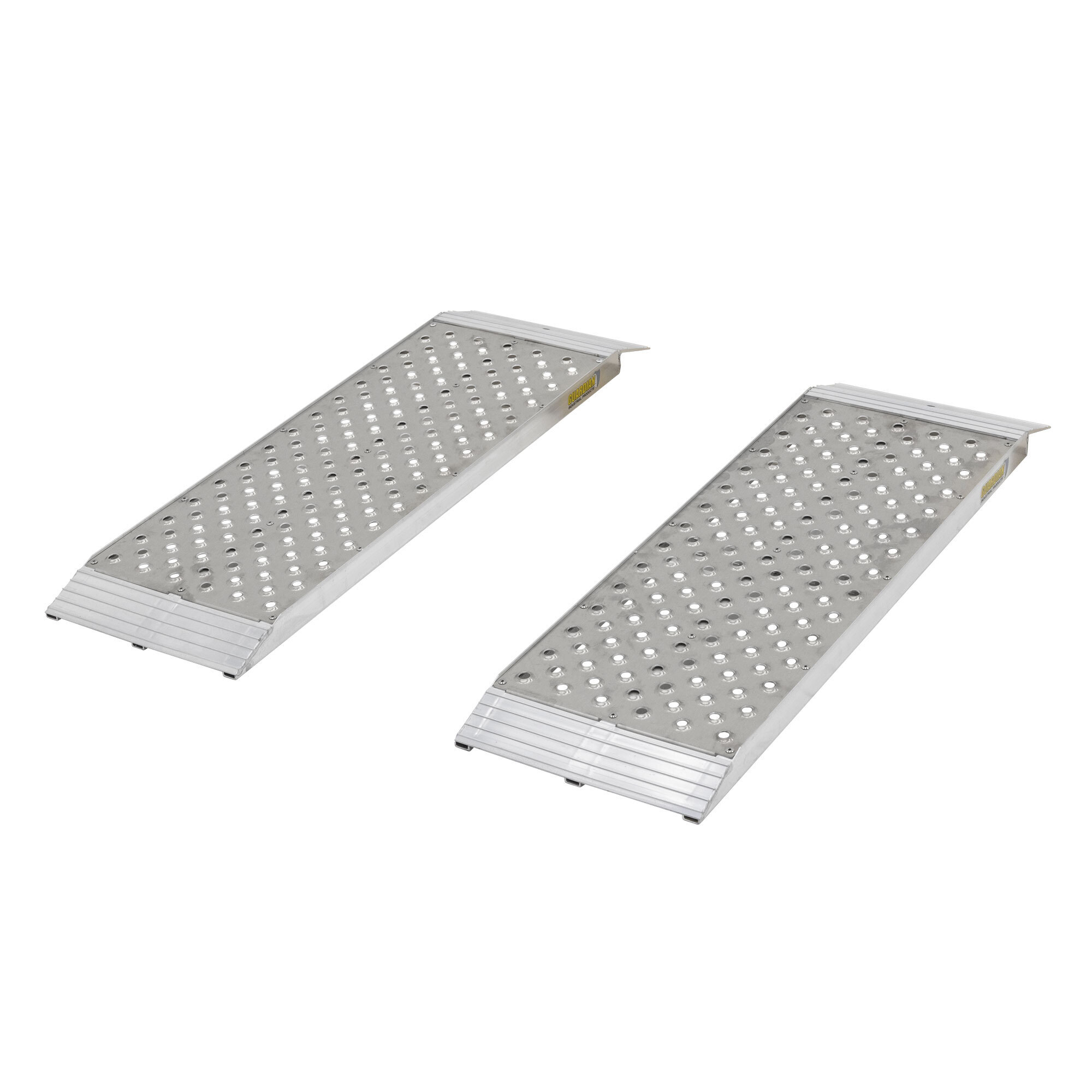 Guardian, 36in. x 12in. Shed Ramp with Punch Plate - 1500 lb Capacity, Length 3 ft, Width 1 ft, Model# S-3612-1500-P