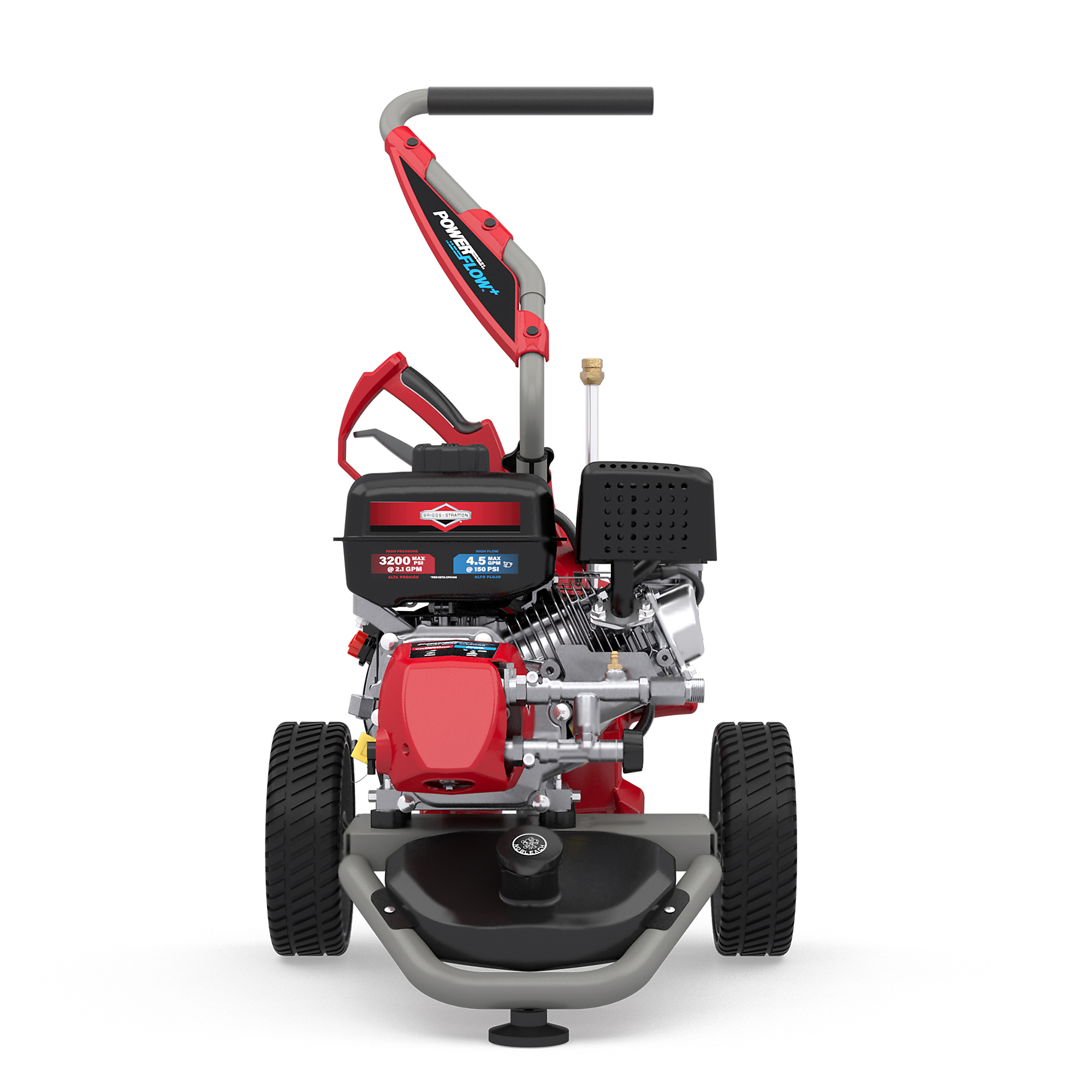 Briggs & Stratton Gas Pressure Washer — 3200 PSI, POWERflow+ Technology, Model# 022020