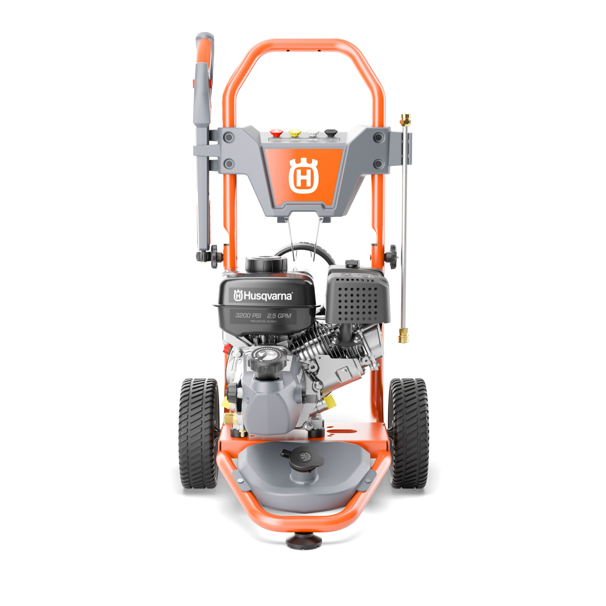Husqvarna Gas Pressure Washer — 3200 PSI, Briggs & Stratton Engine, Model# 022013