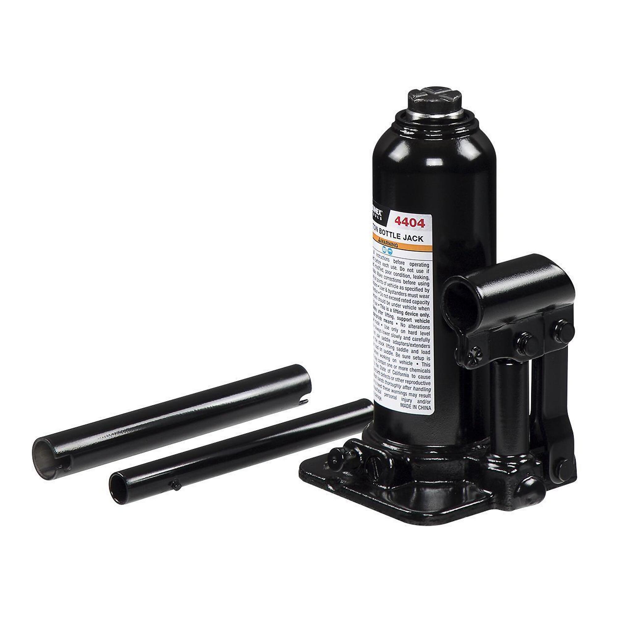 Sunex Tools Heavy-Duty Bottle Jack — 4 Ton, 7.6in. to 14.69in. Height, Model# 4404