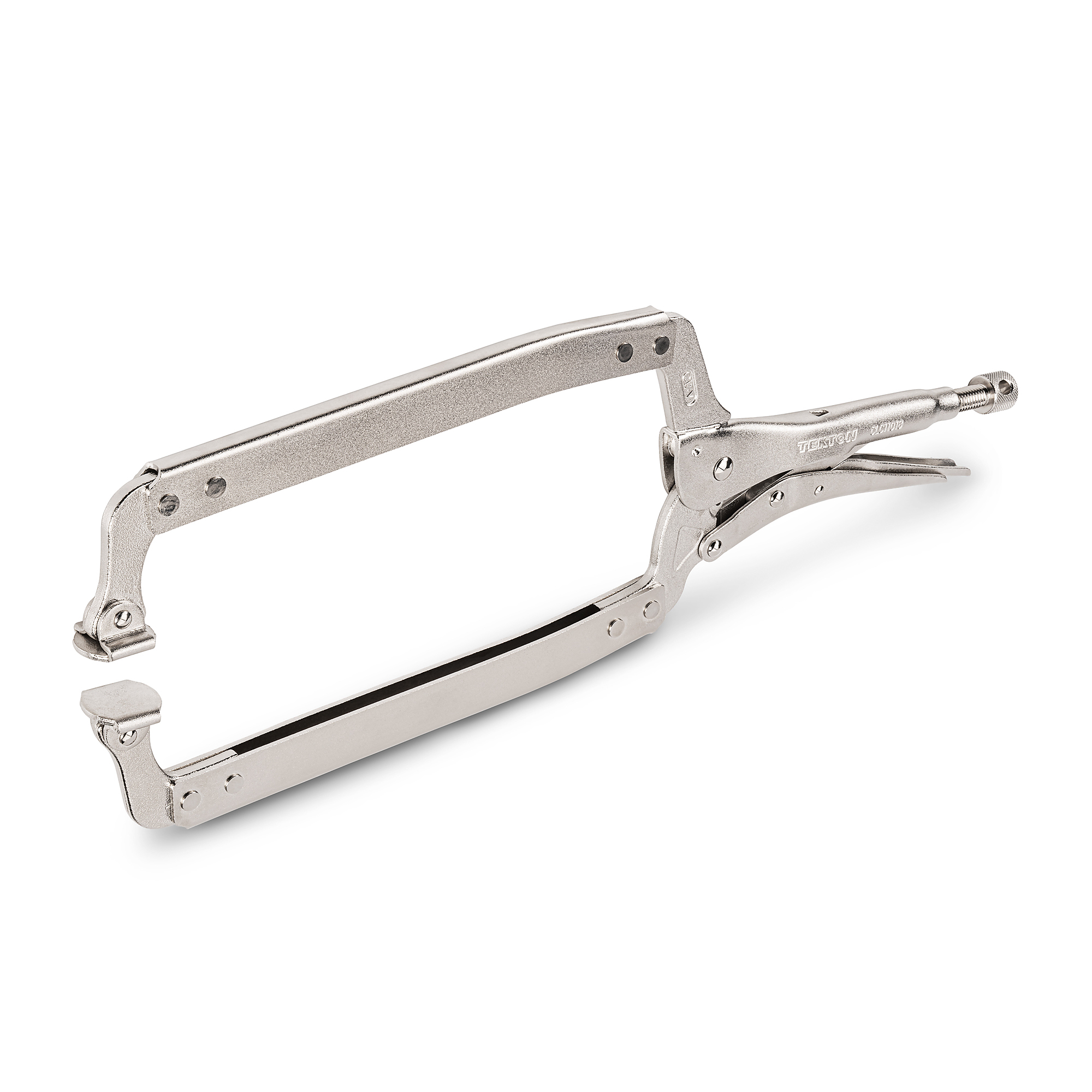 TEKTON 18 Inch Swivel Pad Locking C-Clamp | CLC11018