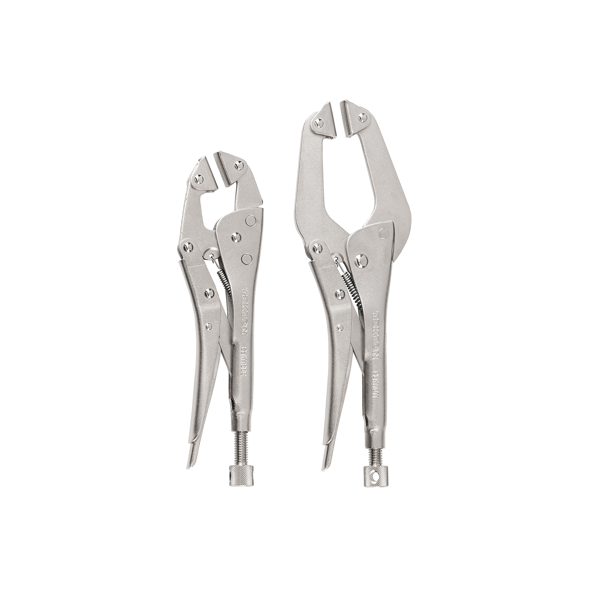 TEKTON Swivel Pad Locking Clamp Set (2-Piece) | CLK91101