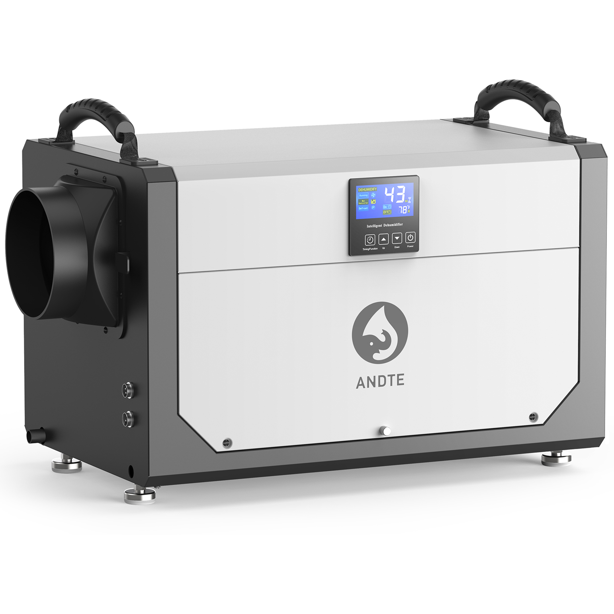 EdenDirect Commercial/Industrial Dehumidifier — 155 Pints, 6,000 Sq. Ft. Coverage, Hose Included, Memory Starting, Model# DY155