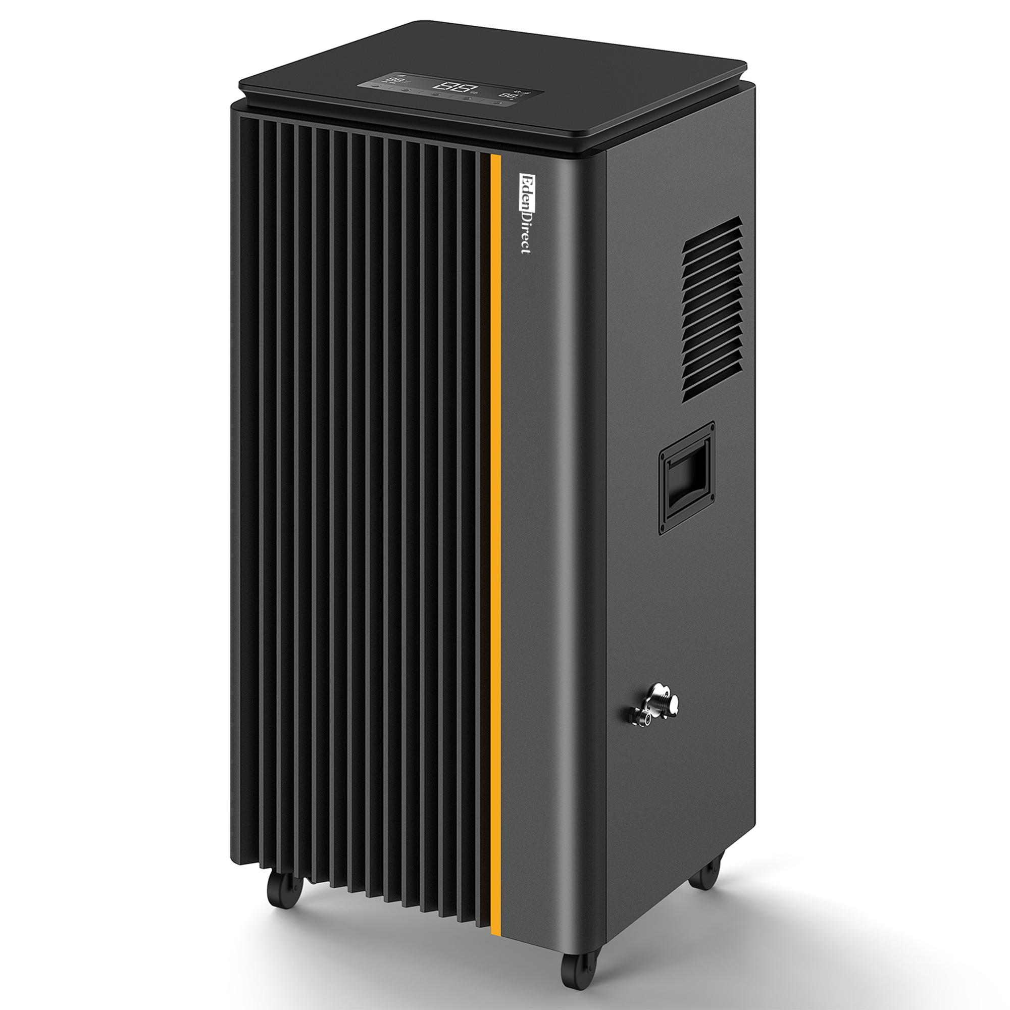EdenDirect Commercial Dehumidifier with Pump — 296 Pt., 8,500 Sq. Ft. Coverage, LCD Control Panel, Model# OL90-D059W